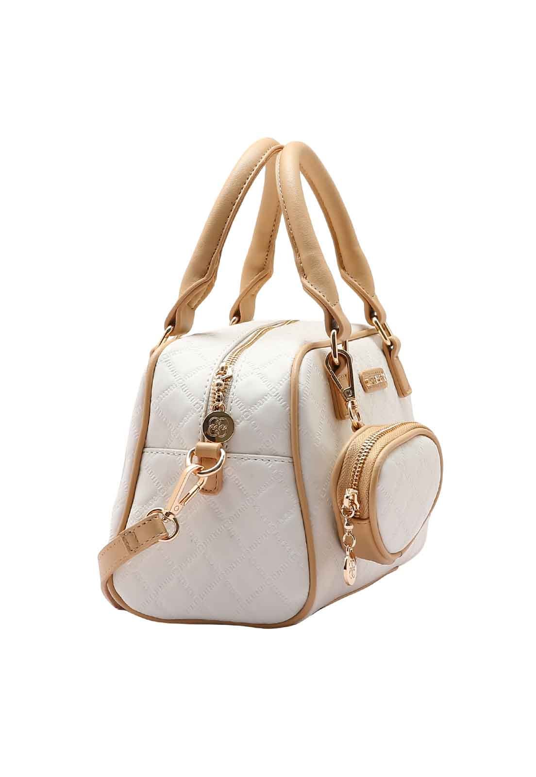 Bolsa Feminina Chenson Original Matelassê Cute Mão 3484980 Nude 2