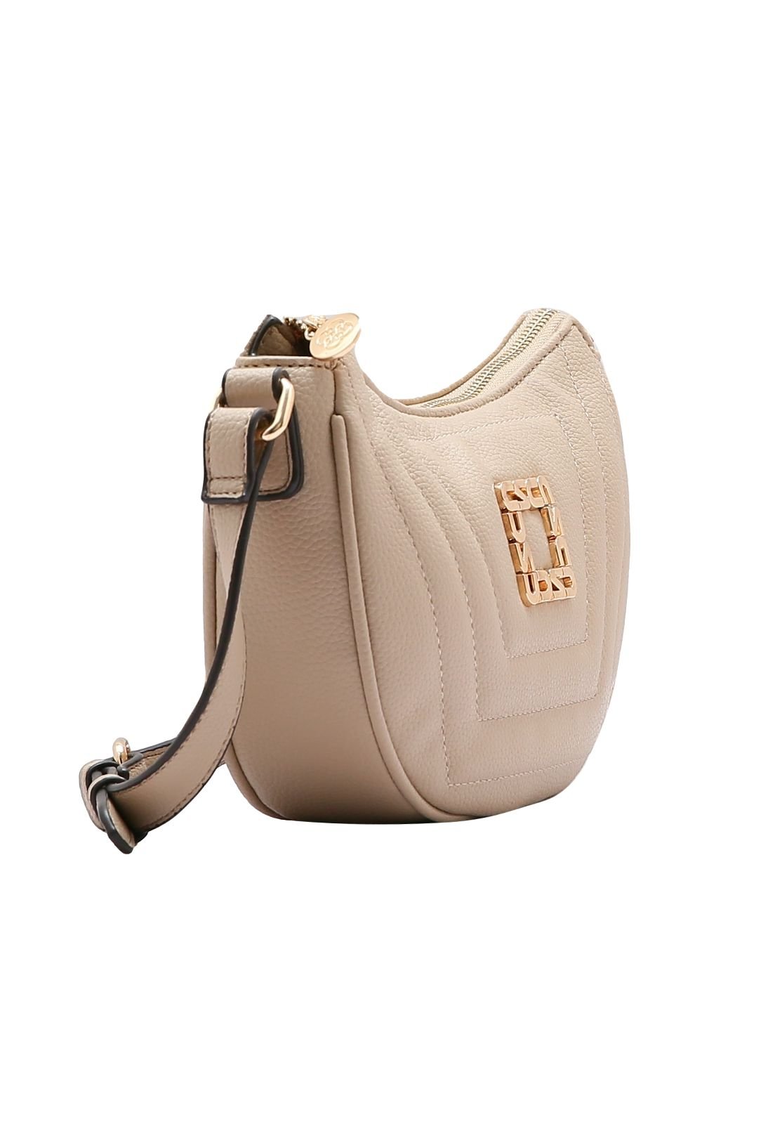 Bolsa Feminina Chenson Ferragem Chic 3484807 Bege 2