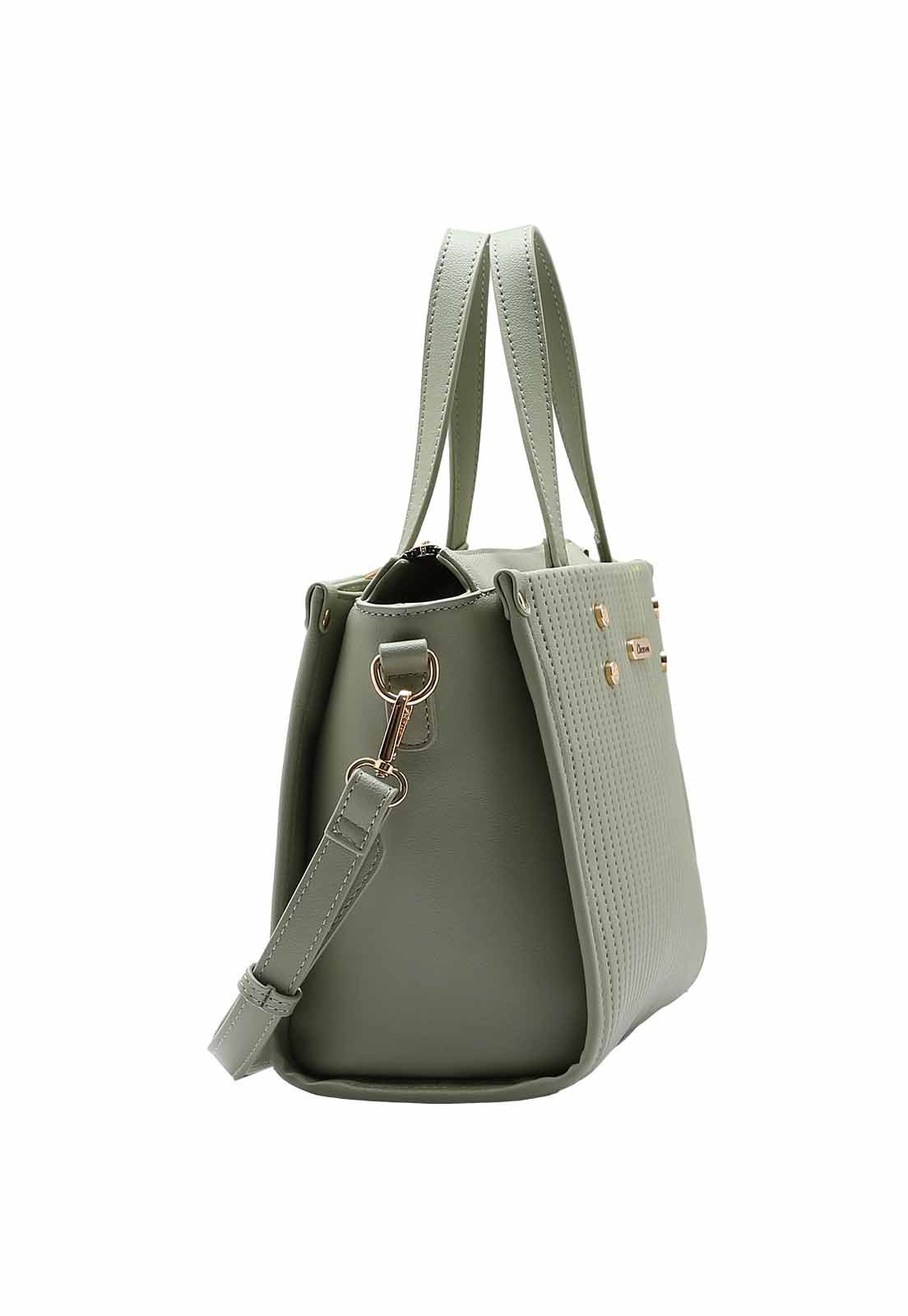Bolsa Feminina Chenson Original Textura Minimalista Mão 3484897 Verde 2