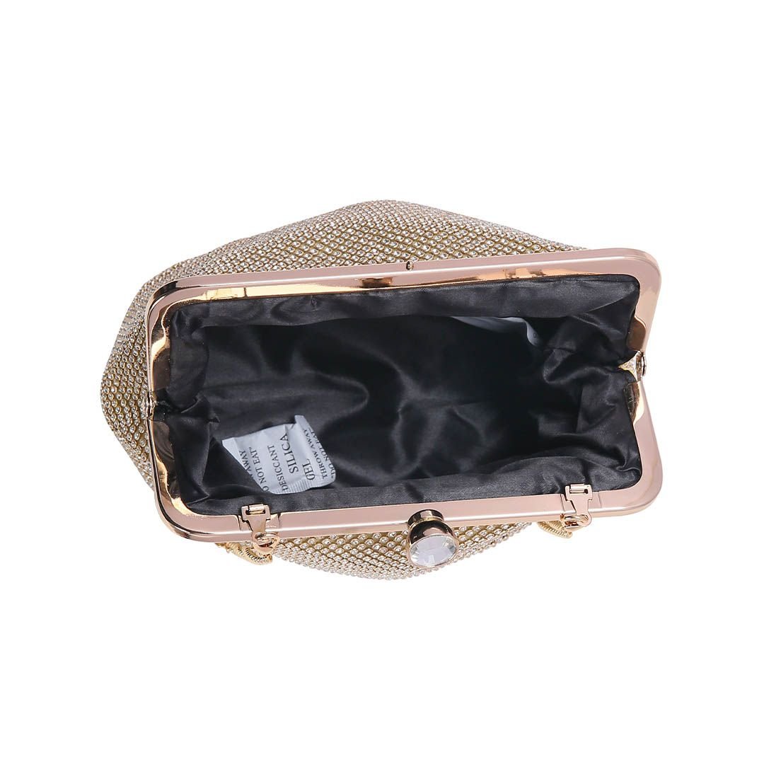 Bolsa Feminina Chenson de Festa 3182606 Dourado 4