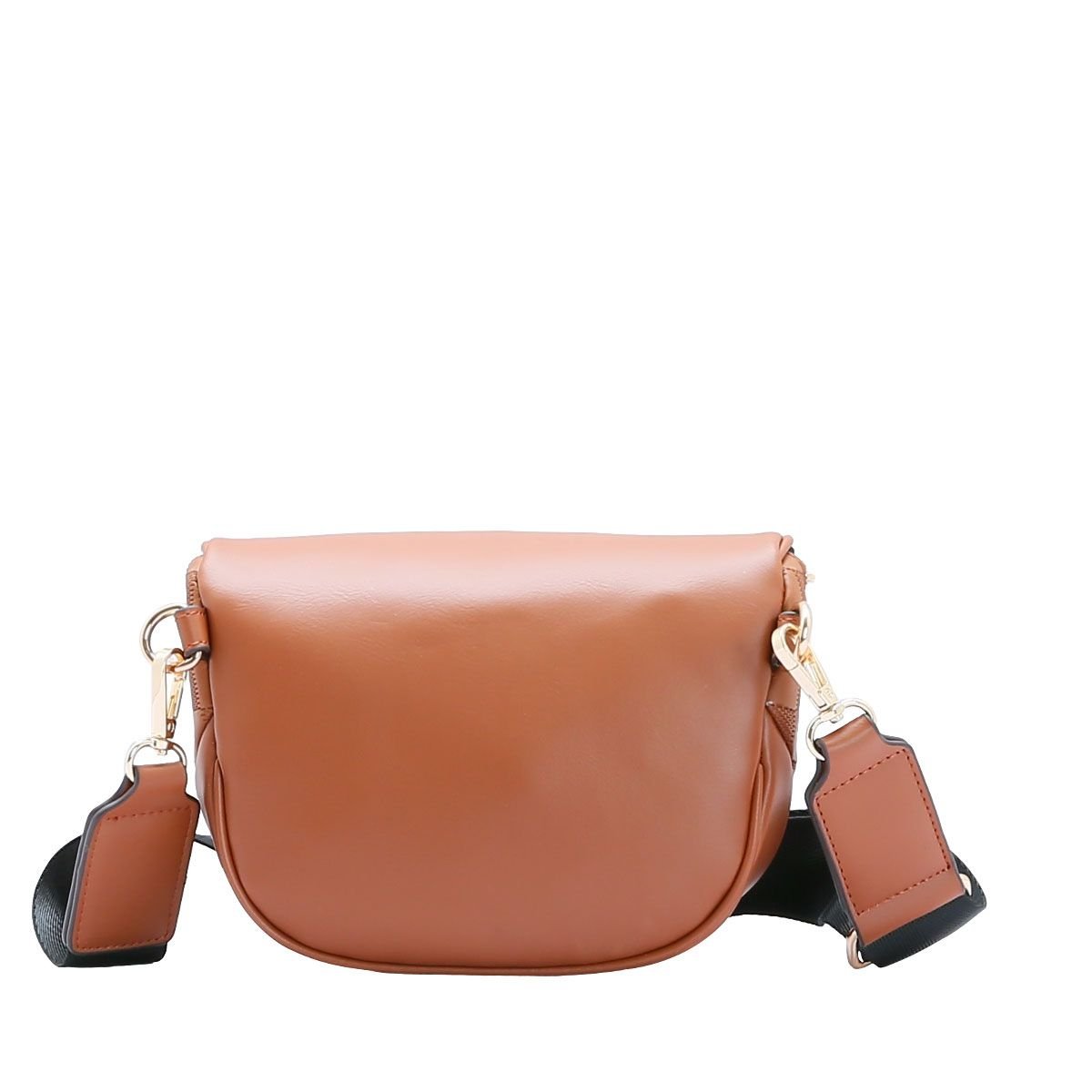 Bolsa Feminina Mix Texturas Versatil 3484428 Marrom 3