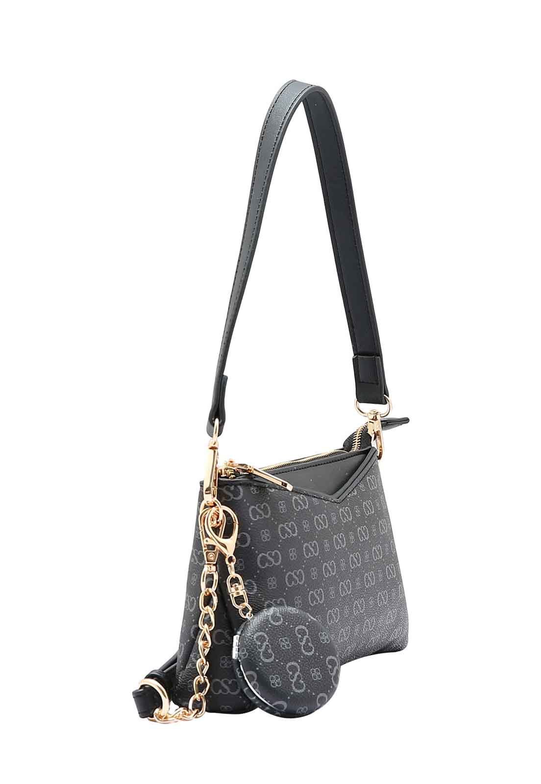 Bolsa Feminina Chenson Original Elegance Luxo Ombro 3485089 Preto 2