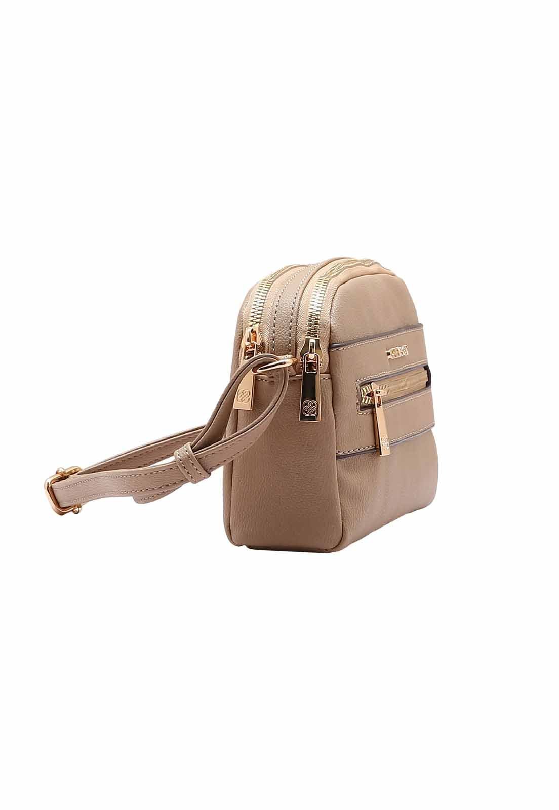 Bolsa Feminina Chenson Original Transversal 3484931 Bege 2