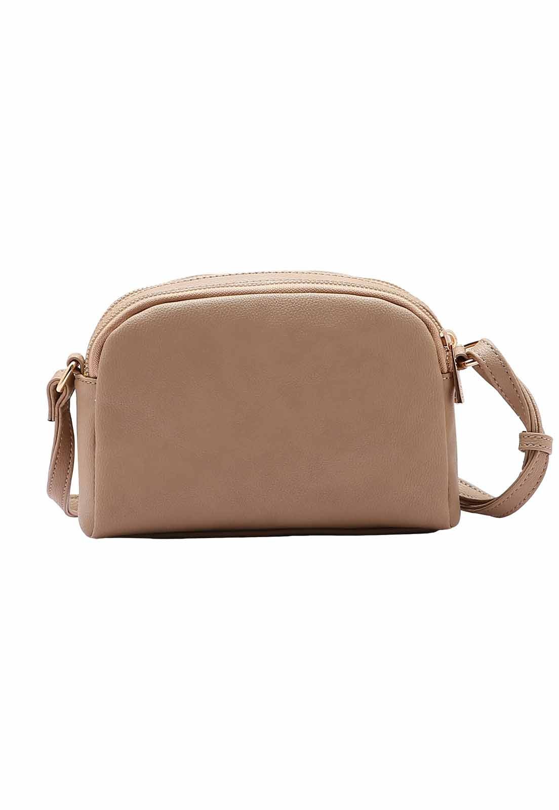 Bolsa Feminina Chenson Original Transversal 3484931 Bege 3
