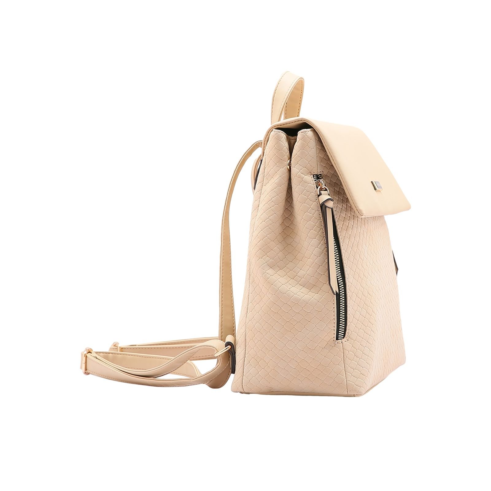 Mochila Feminina Chenson Hobo Chic 8484814 Bege 2