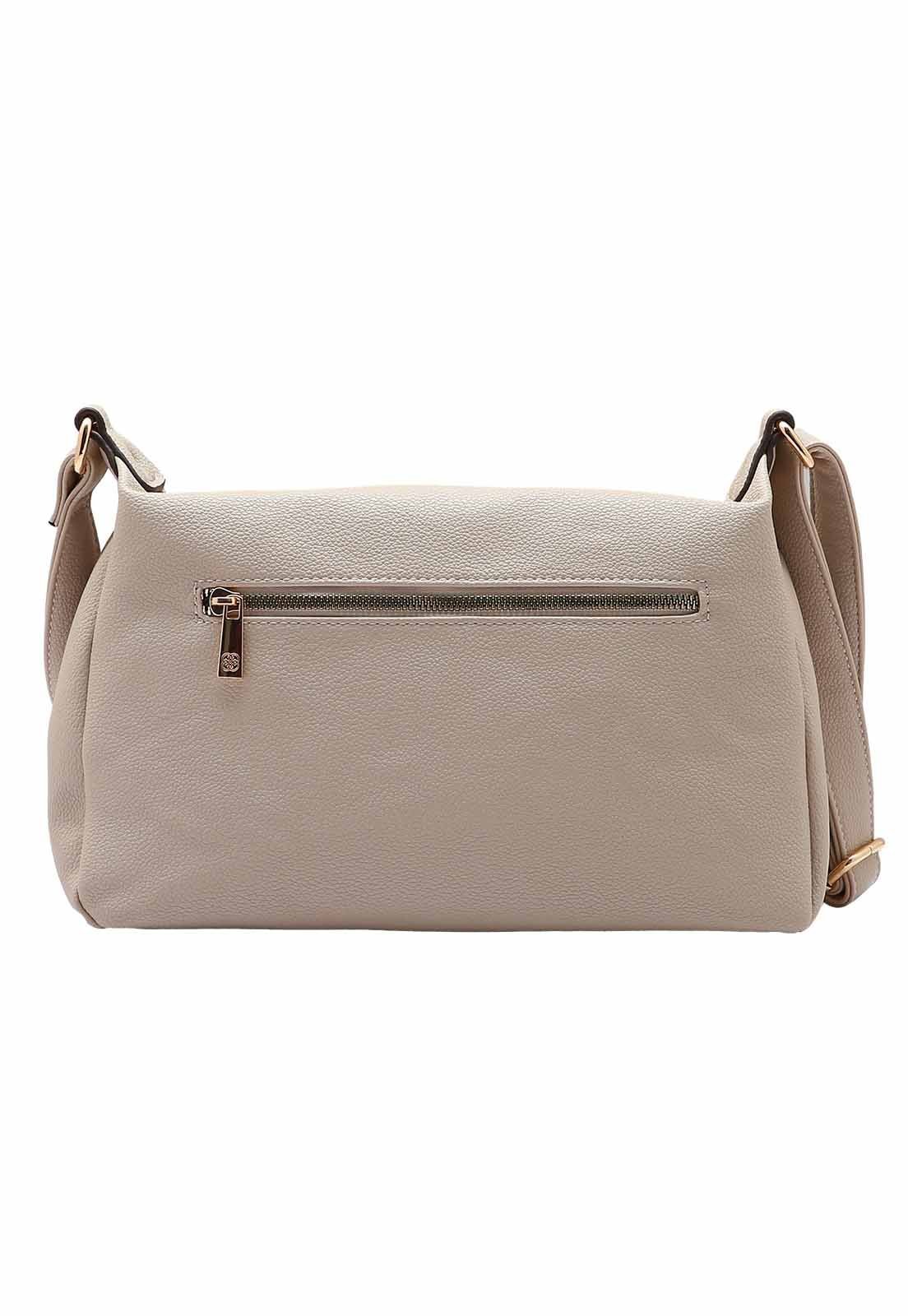 Bolsa Feminina Chenson Original Transversal  3484920 Bege 3