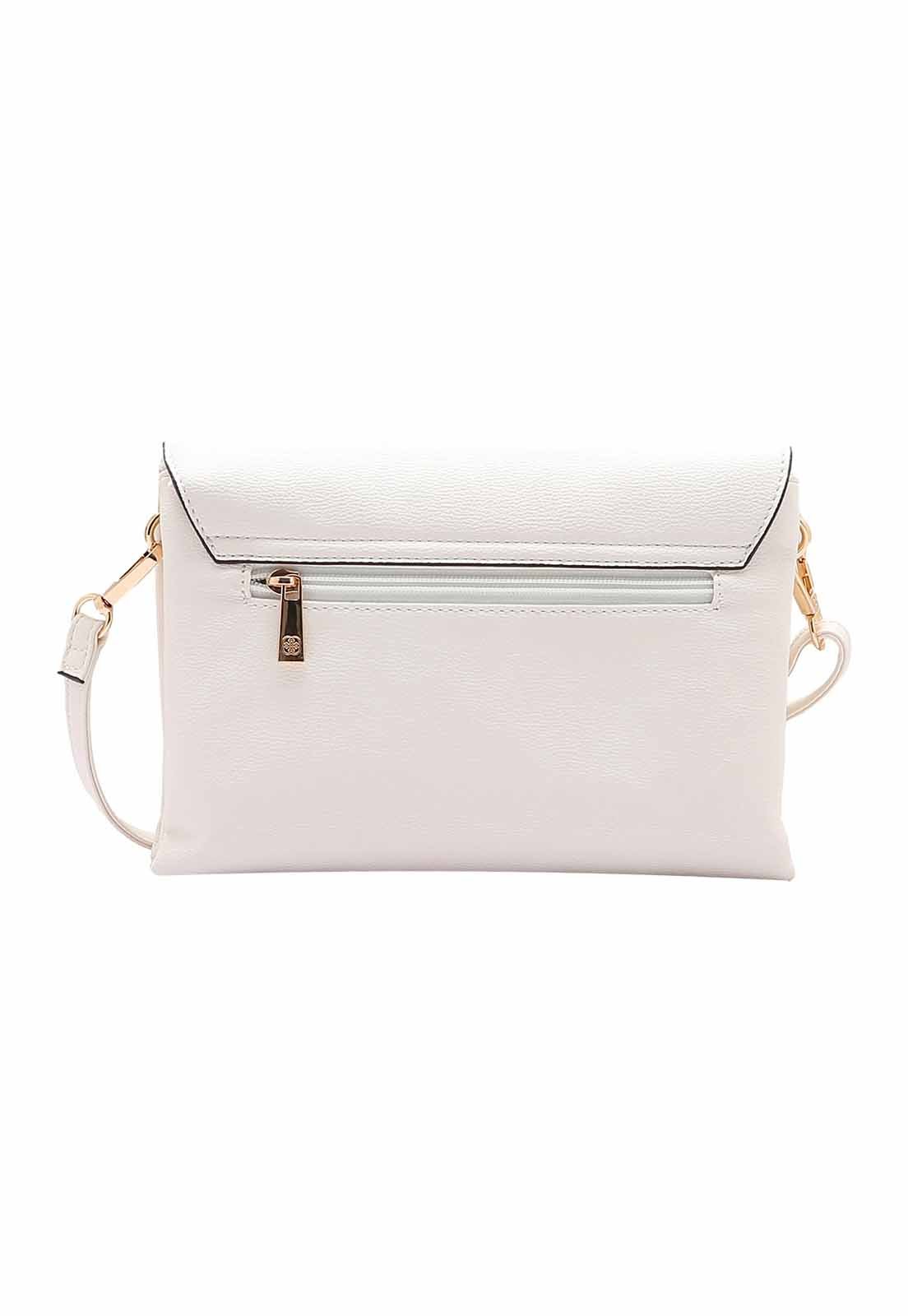 Bolsa Feminina Chenson Original Transversal Versátil 3484927 Off White 3