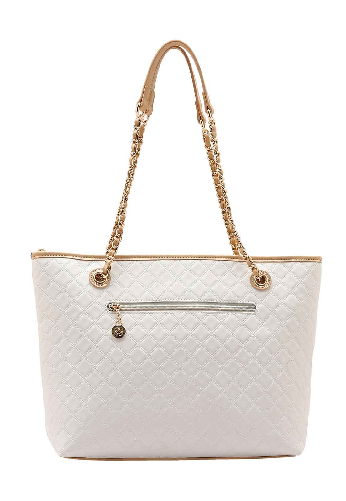 Bolsa Feminina Chenson Original Matelassê Cute Ombro 3484978 Nude 3