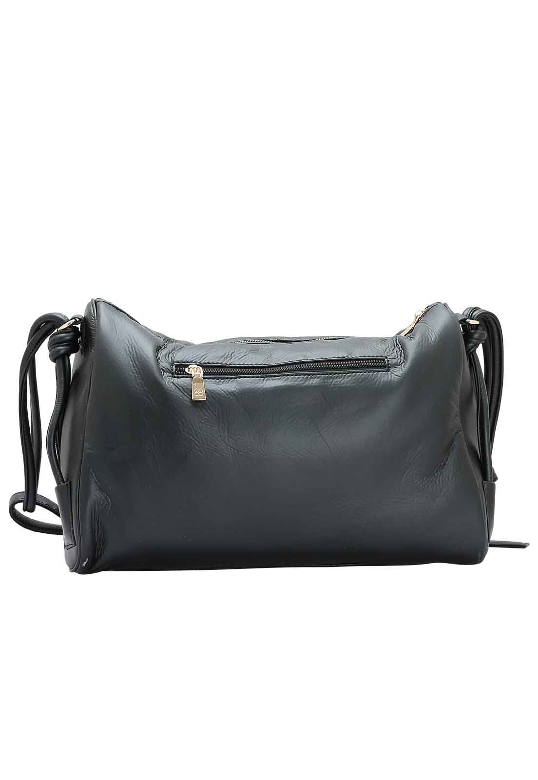 Bolsa Feminina Chenson Original Puffer Transversal 3484992 Preto 3