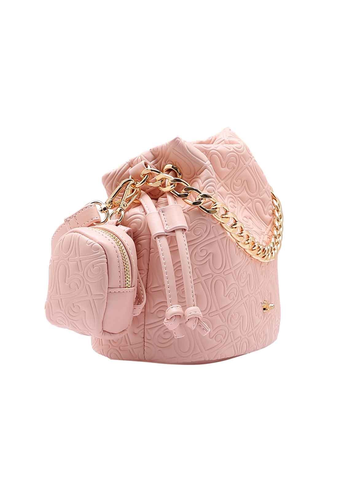 Bolsa Feminina Chenson Original Heart Cool Saco 3485105 Rosa 2