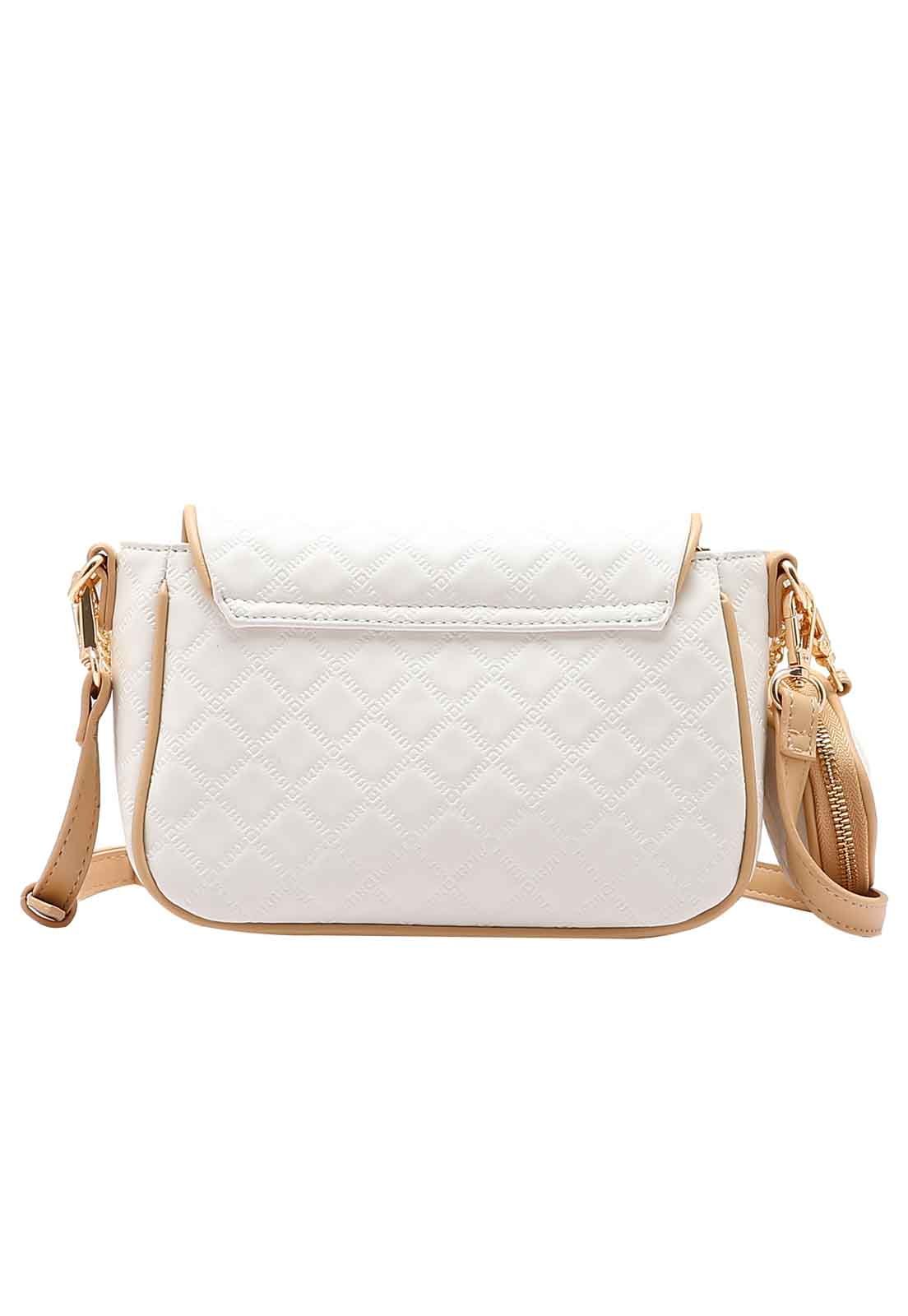 Bolsa Feminina Chenson Original Matelassê Cute Ombro 3484981 Nude 3