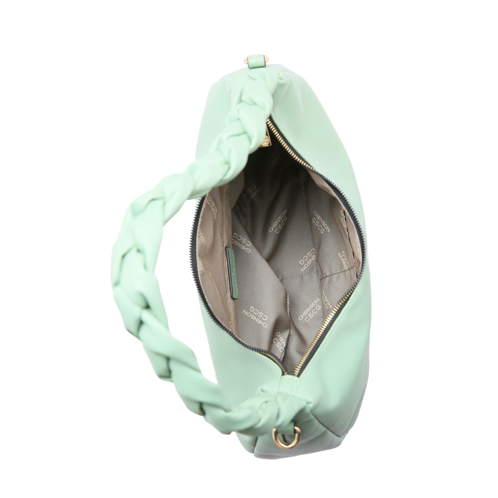 Bolsa Feminina Chenson Soft Trançado 3484646 Verde 4