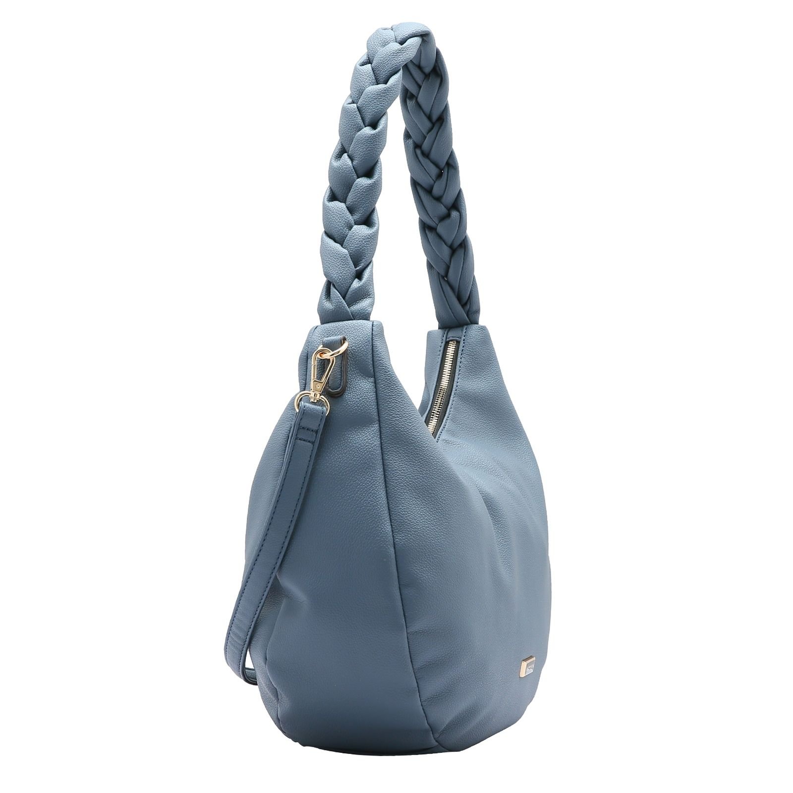 Bolsa Feminina Chenson Soft Trançado 3484646 Azul Marinho 2