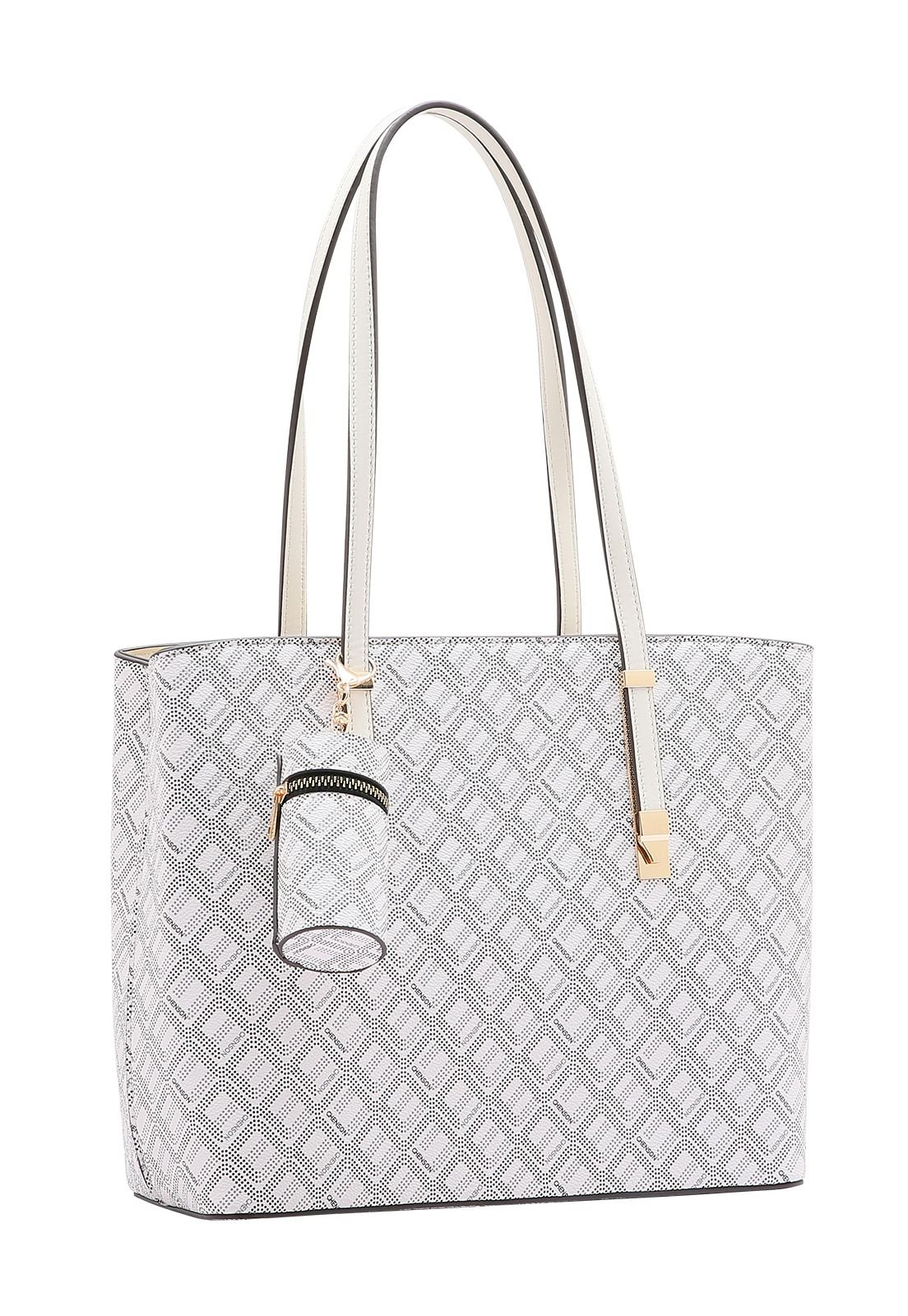 Bolsa Feminina Chenson Monograma Pontilhado 3484733