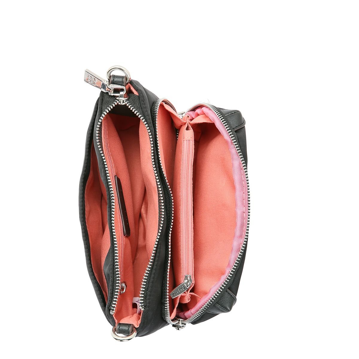 Bolsa Feminina Twill Nylon Versátil 3784534 Rosé 4