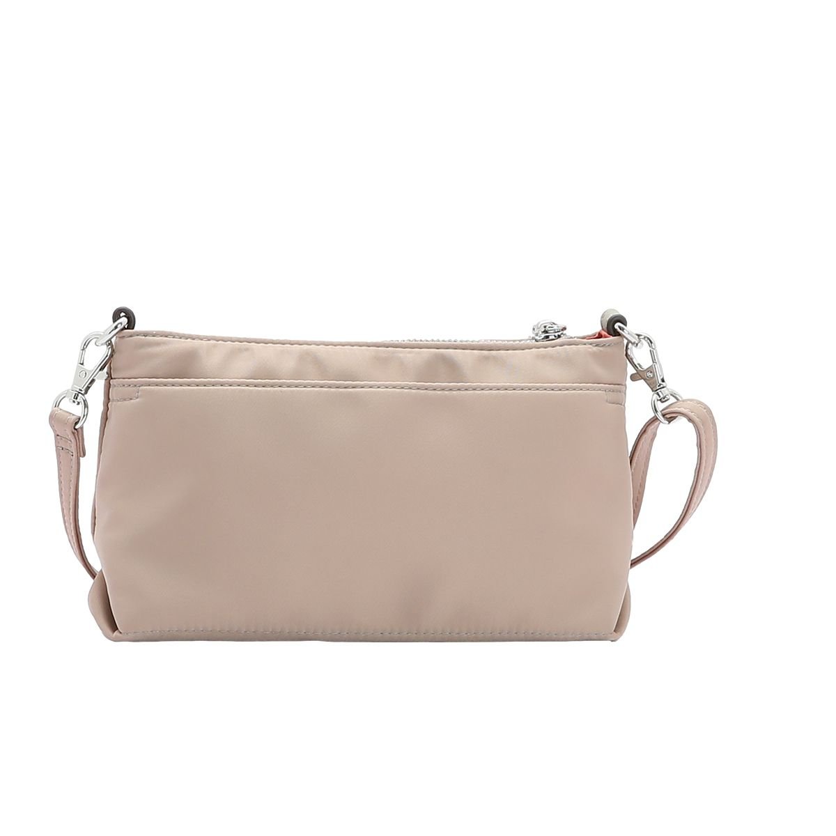 Bolsa Feminina Twill Nylon Versátil 3784534 Bege 3