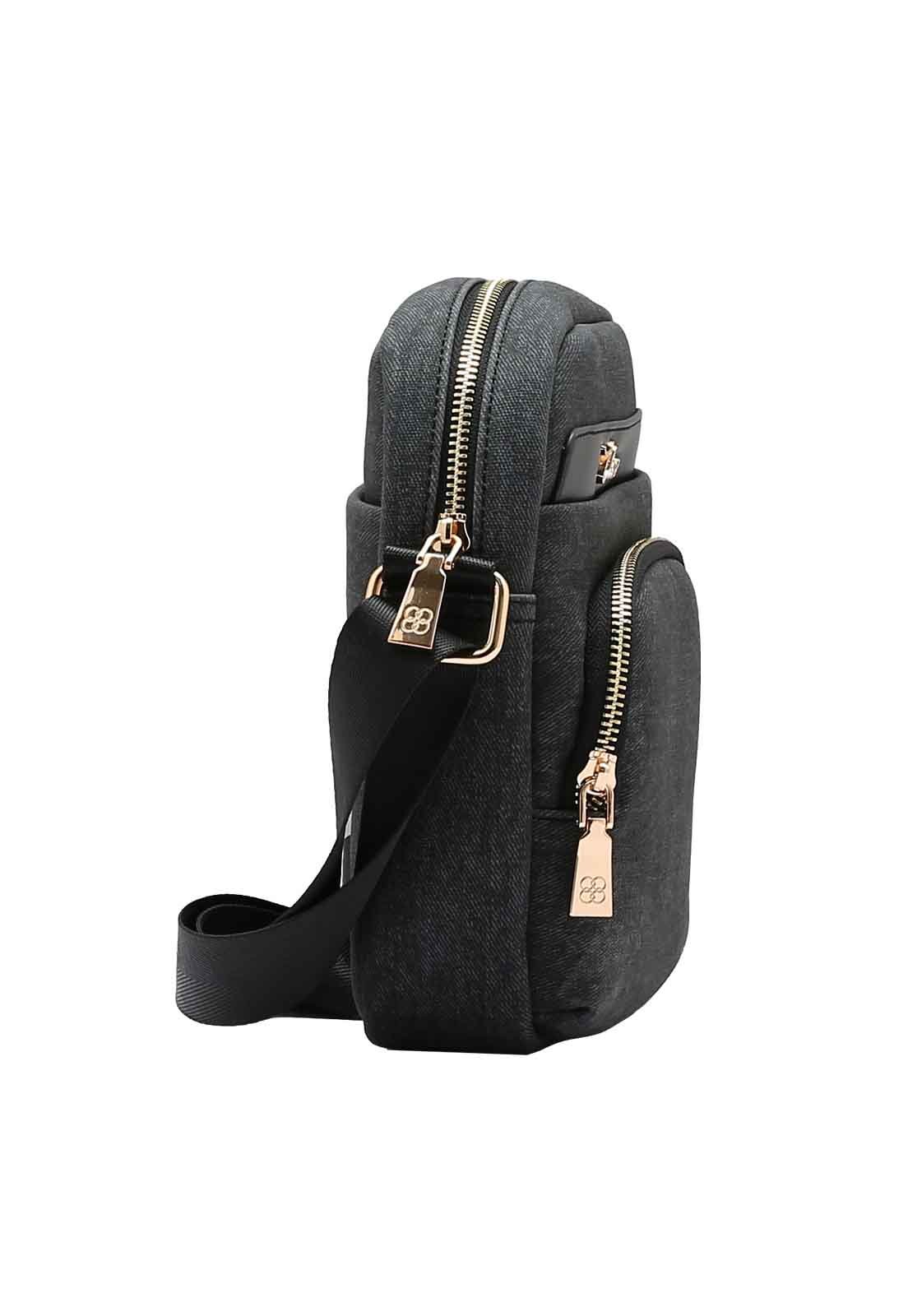 Bolsa Feminina Chenson Original Sport Cool Transversal 3485109 Preto 2