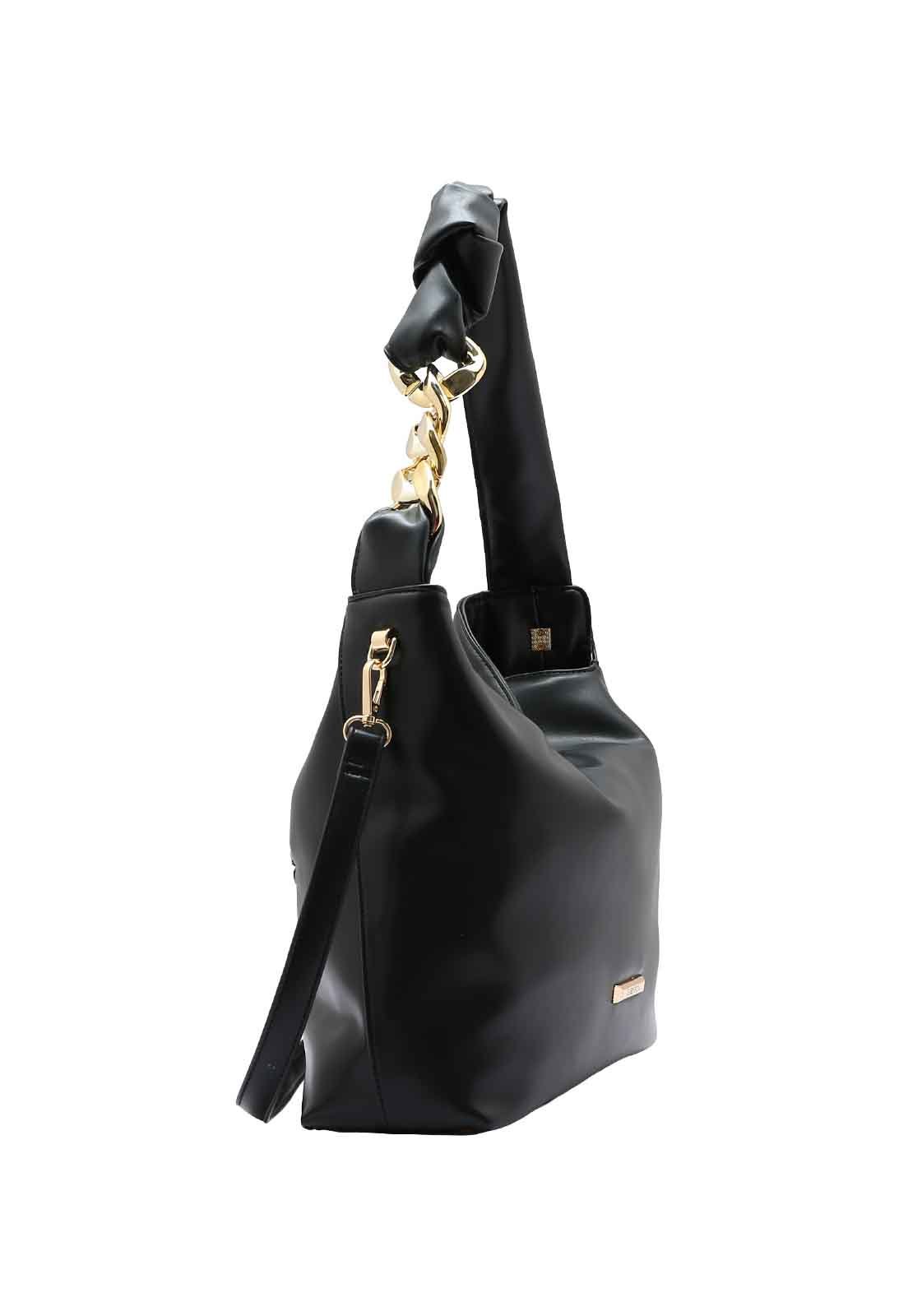 Bolsa Feminina Chenson Original Contemporâneo Hobo 3485058 Preto 2