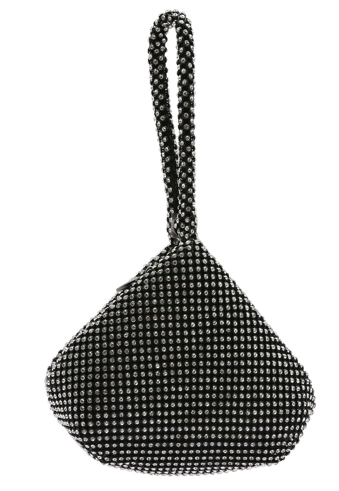 Bolsa de Festa Glamour 3184261 Preto 3