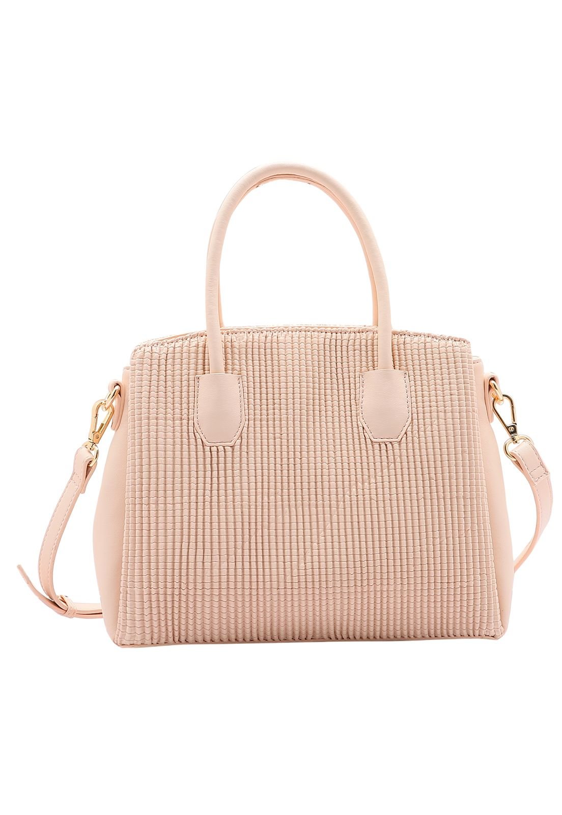 Bolsa Feminina Chenson Textura Soft 3484738 Rosa 3