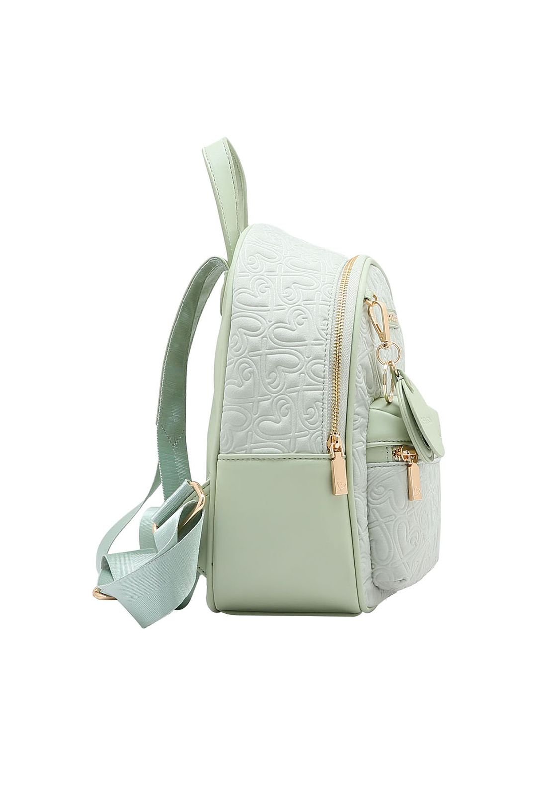 Mochila Feminina Chenson Heart Cool 8784776 Verde 2