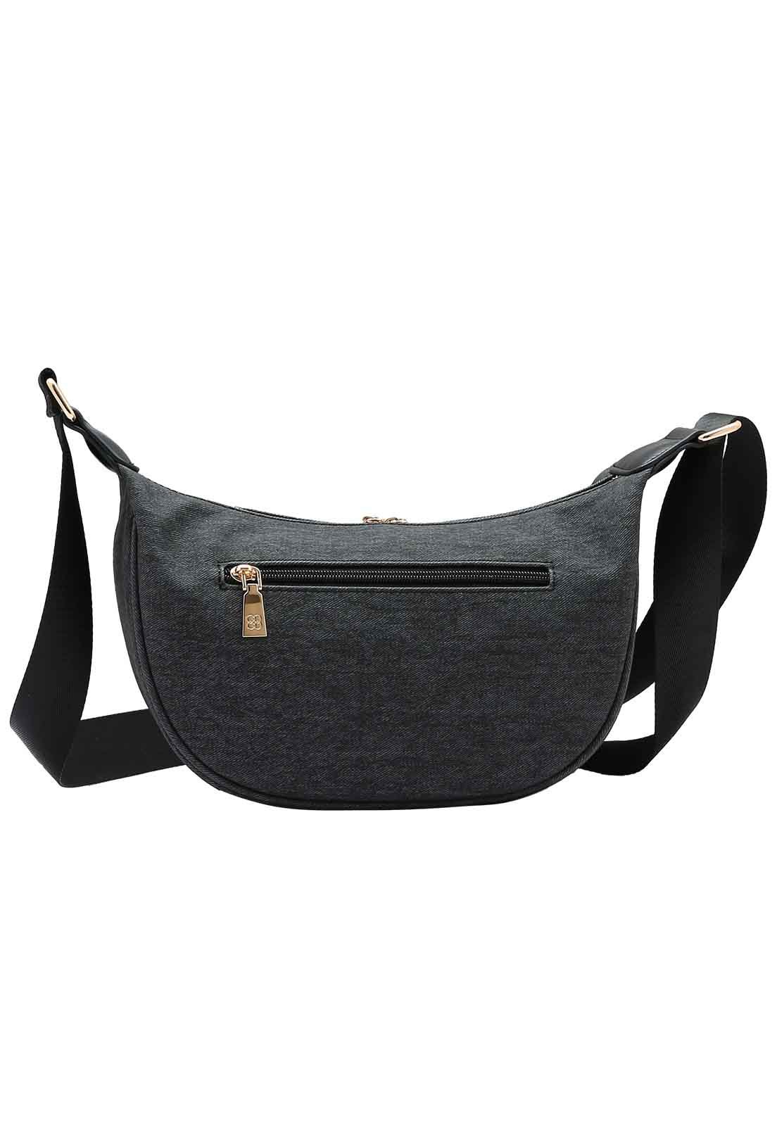 Bolsa Feminina Chenson Original Sport Cool Transversal 3485107 Preto 3