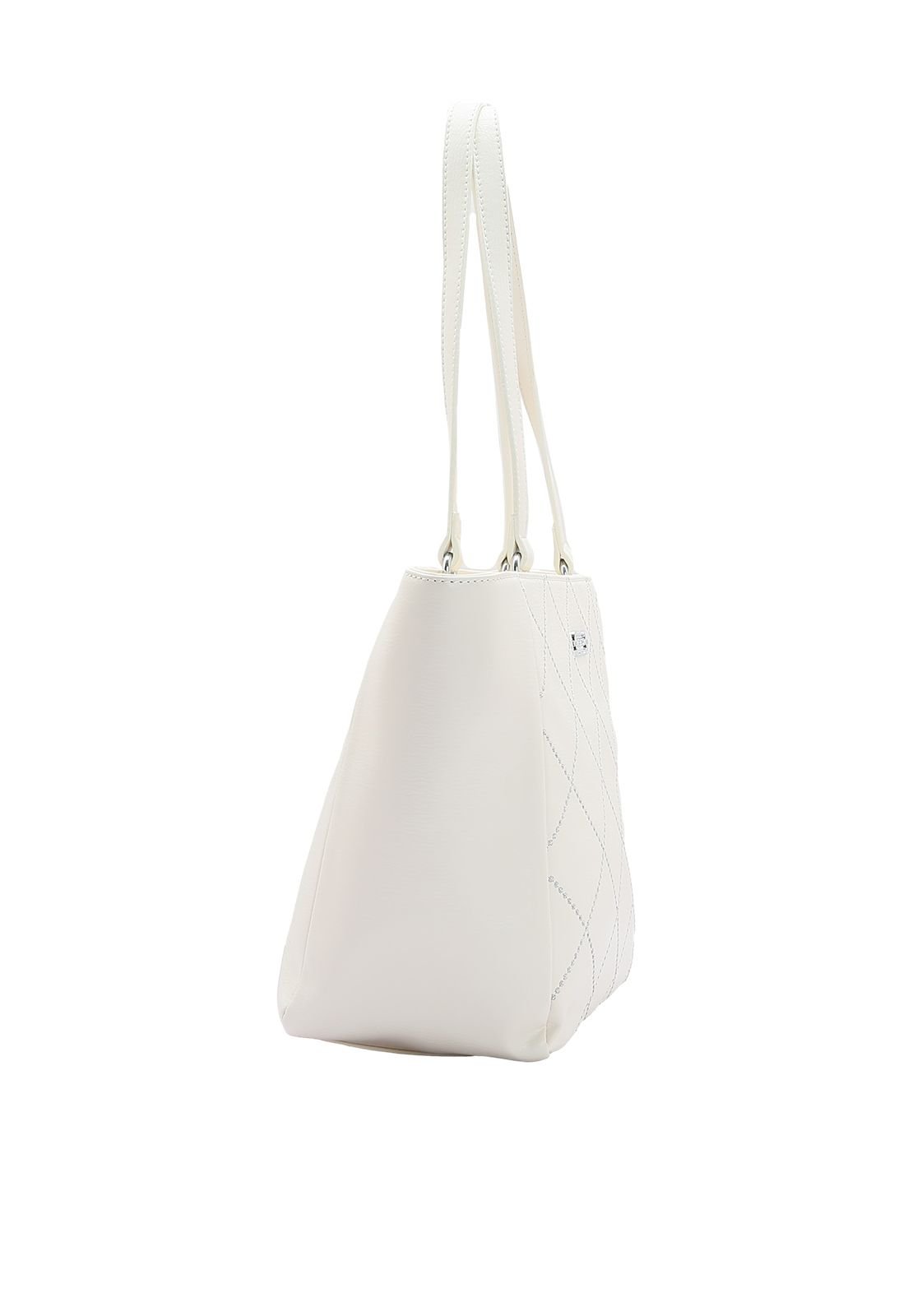 Bolsa Feminina Bordado Delicado Ombro 3484506 Branco 2