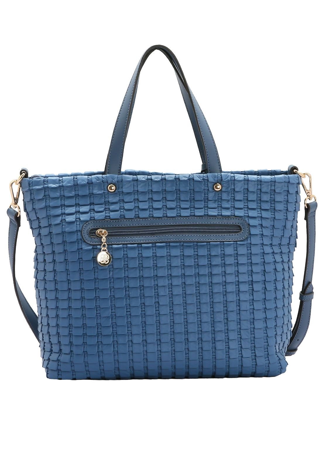 Bolsa Feminina Soft Mão 3484572 Azul 3