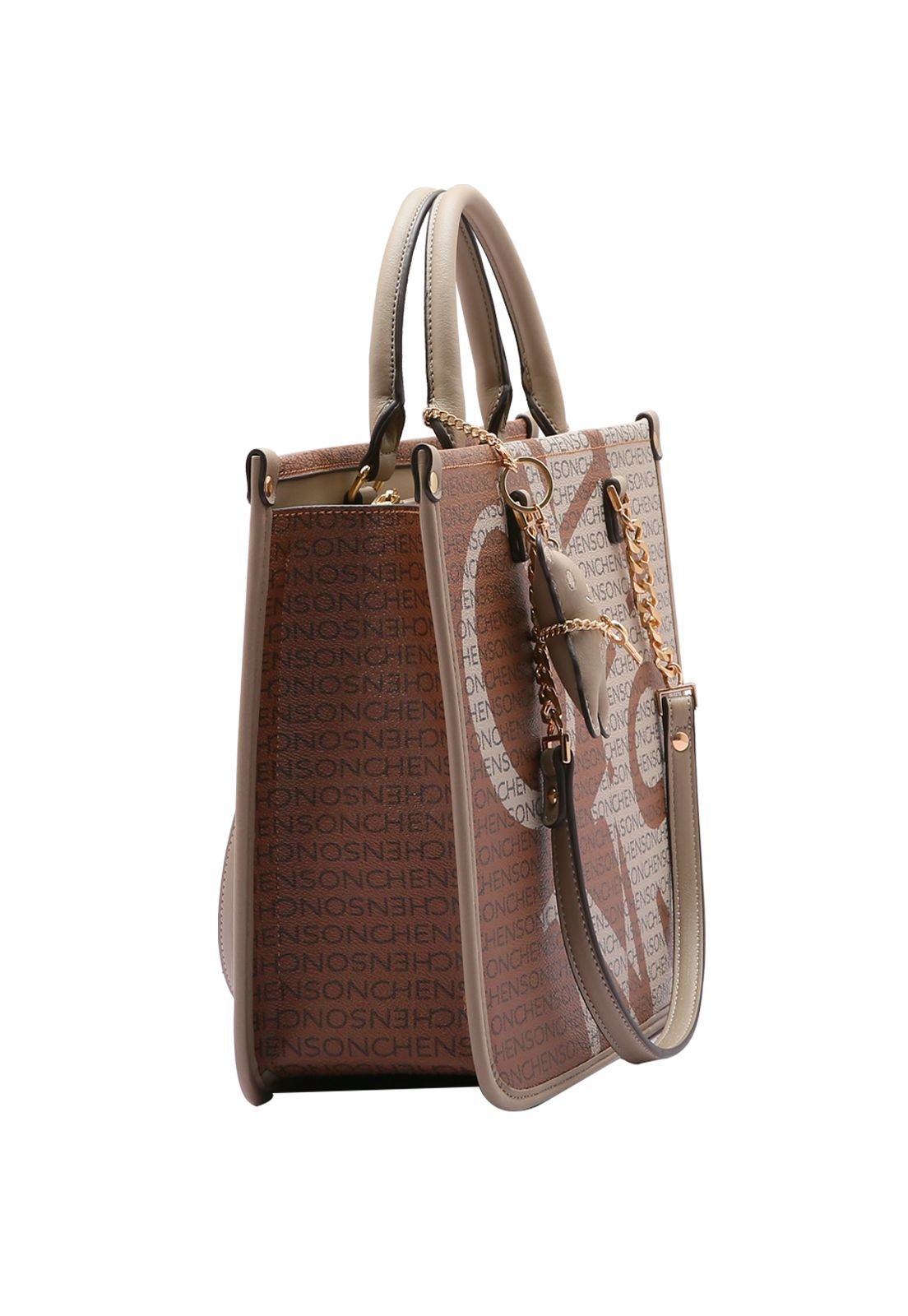 Bolsa Feminina Max Logo Mão/ombro 3484168 Café 2