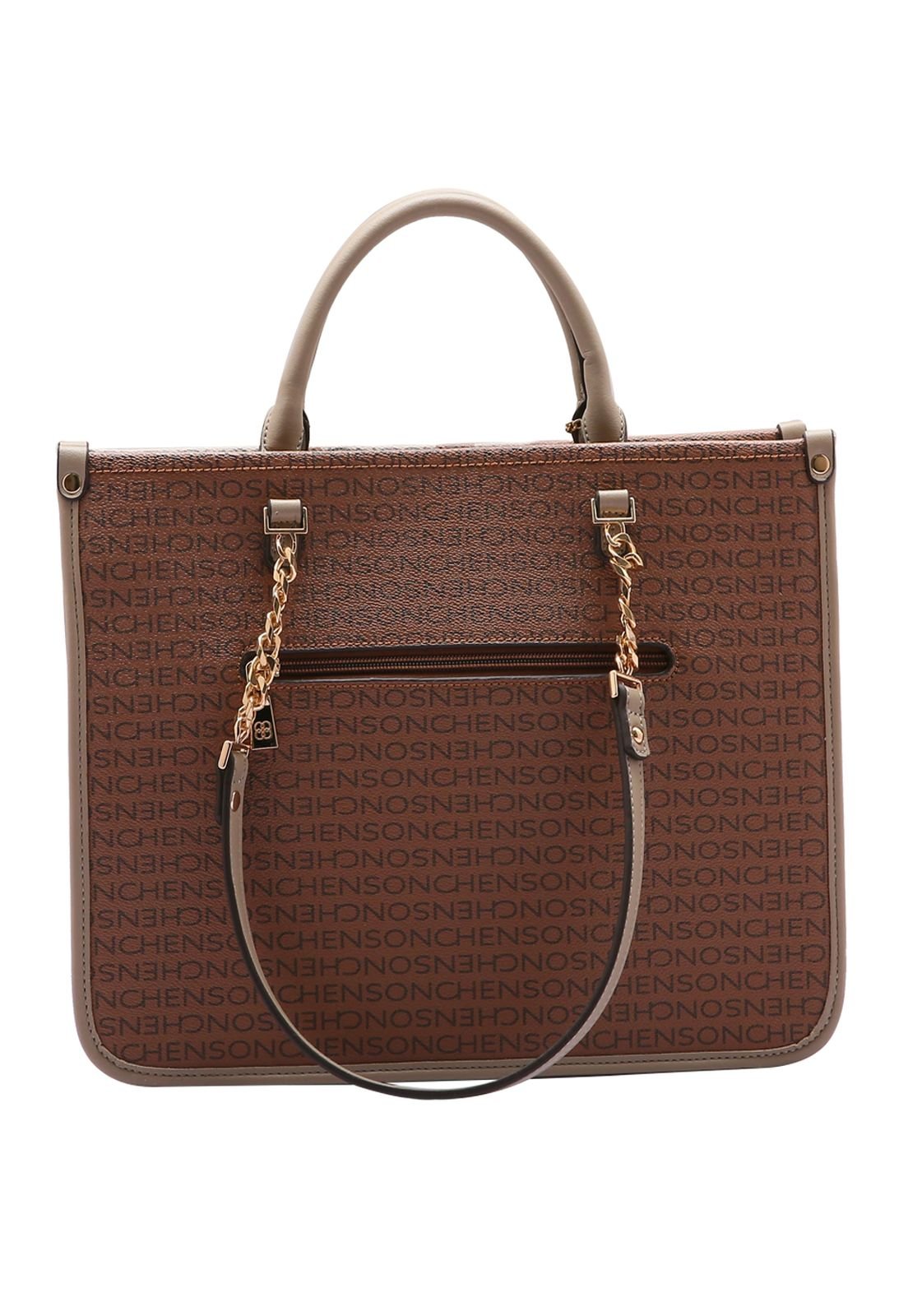 Bolsa Feminina Max Logo Mão/ombro 3484168 Café 3