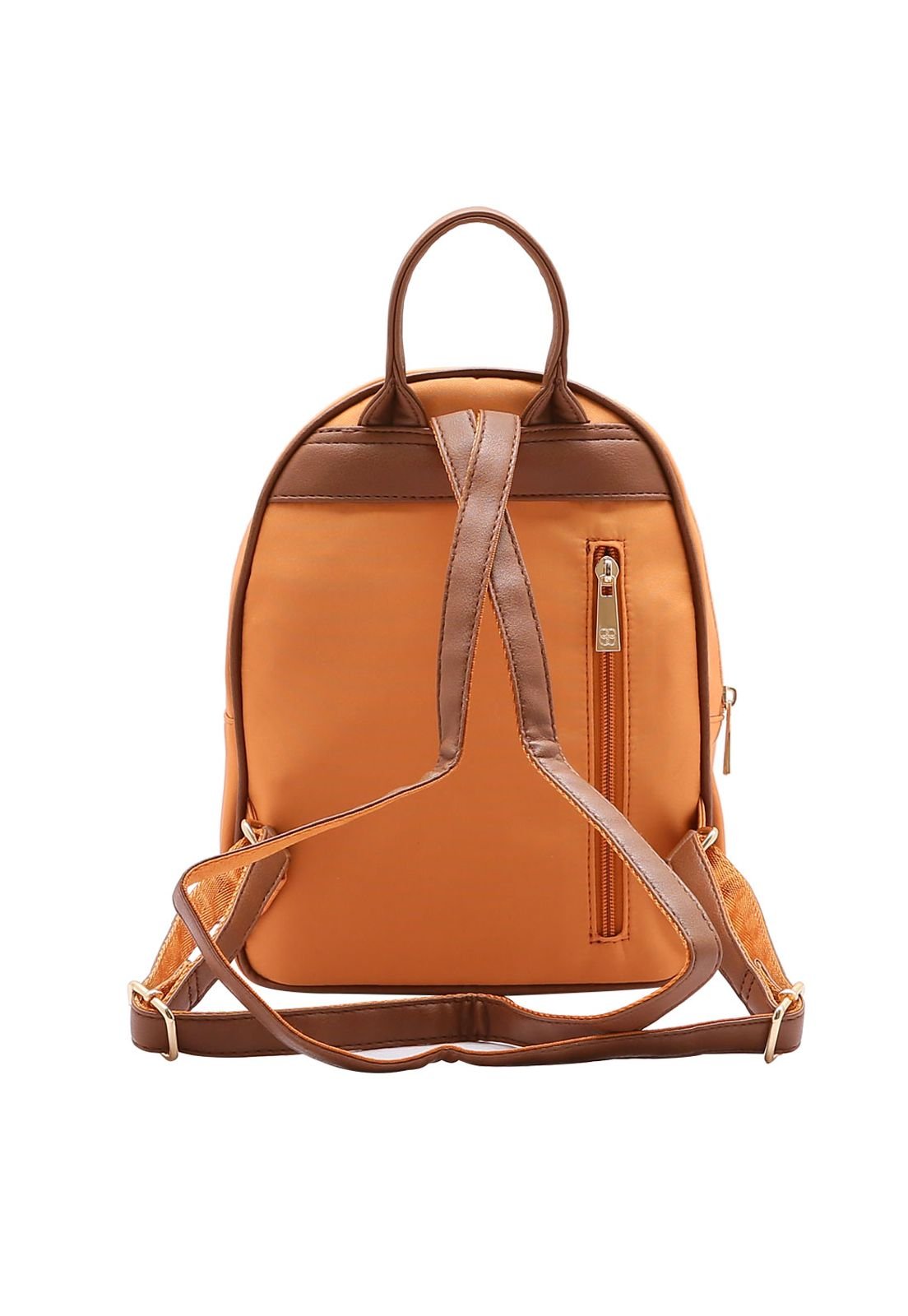 Mochila Feminina Chenson Microfiber 8184601 Laranja 2