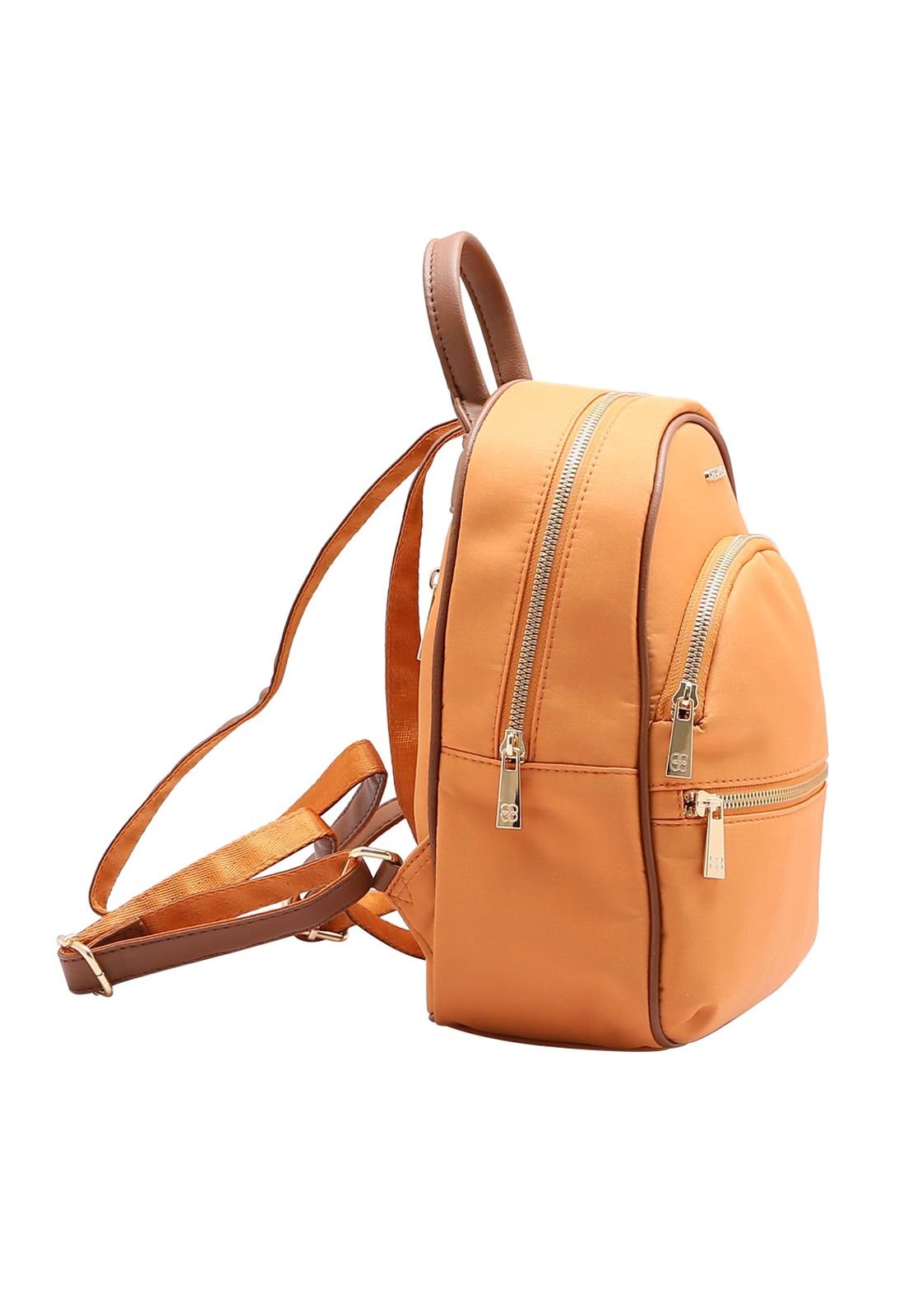 Mochila Feminina Chenson Microfiber 8184601 Laranja 3