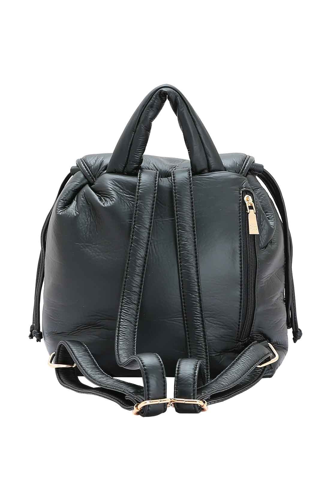 Mochila Feminina Chenson Original Puffer Costas 8484994 Preto 3