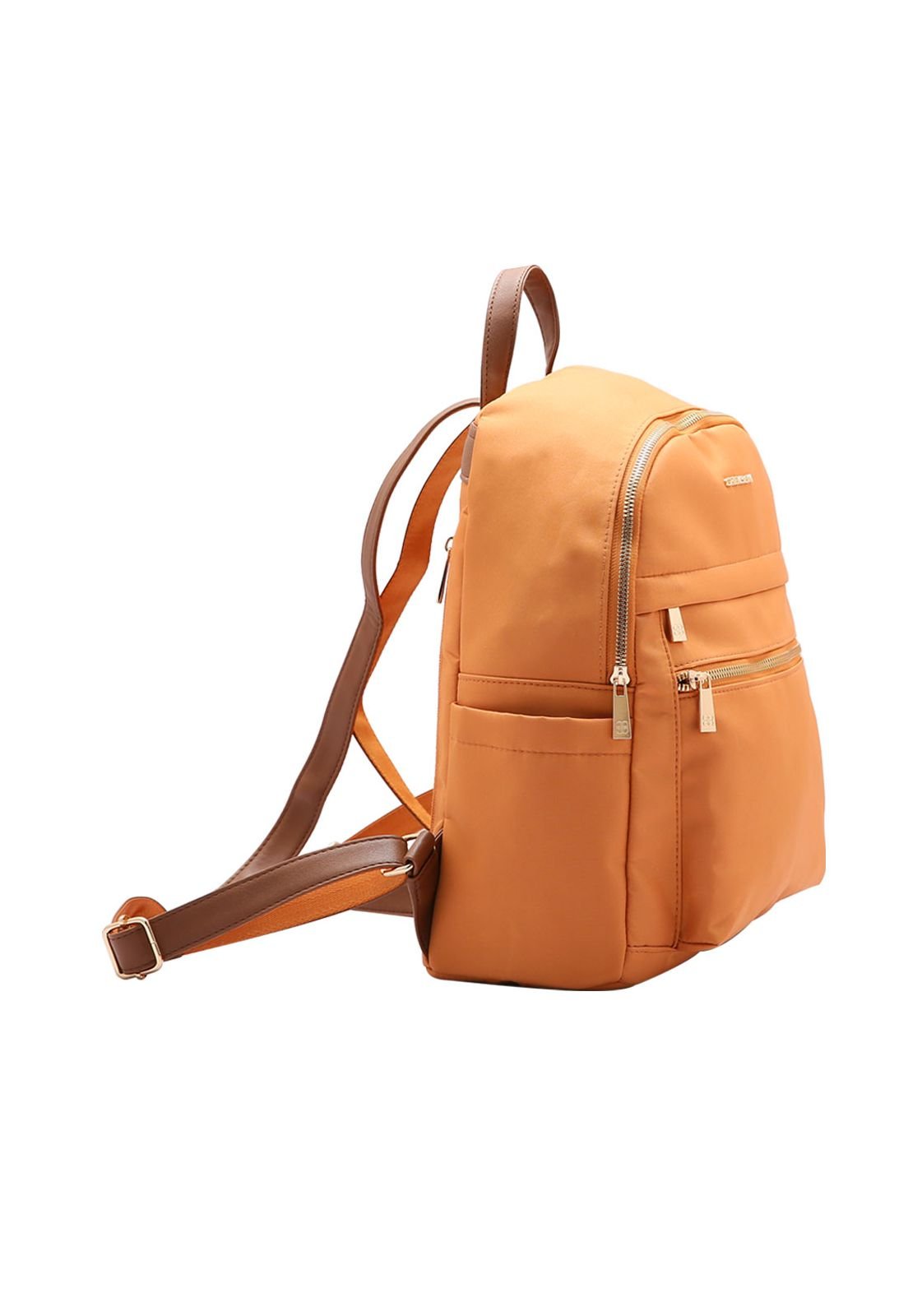 Mochila Feminina Chenson Microfiber 8184593 Laranja 2