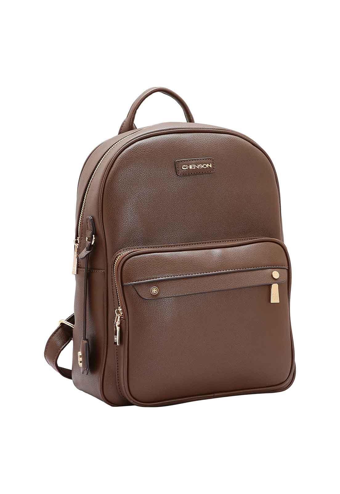 Mochila Feminina Microfibra Costas 8184126 Preto