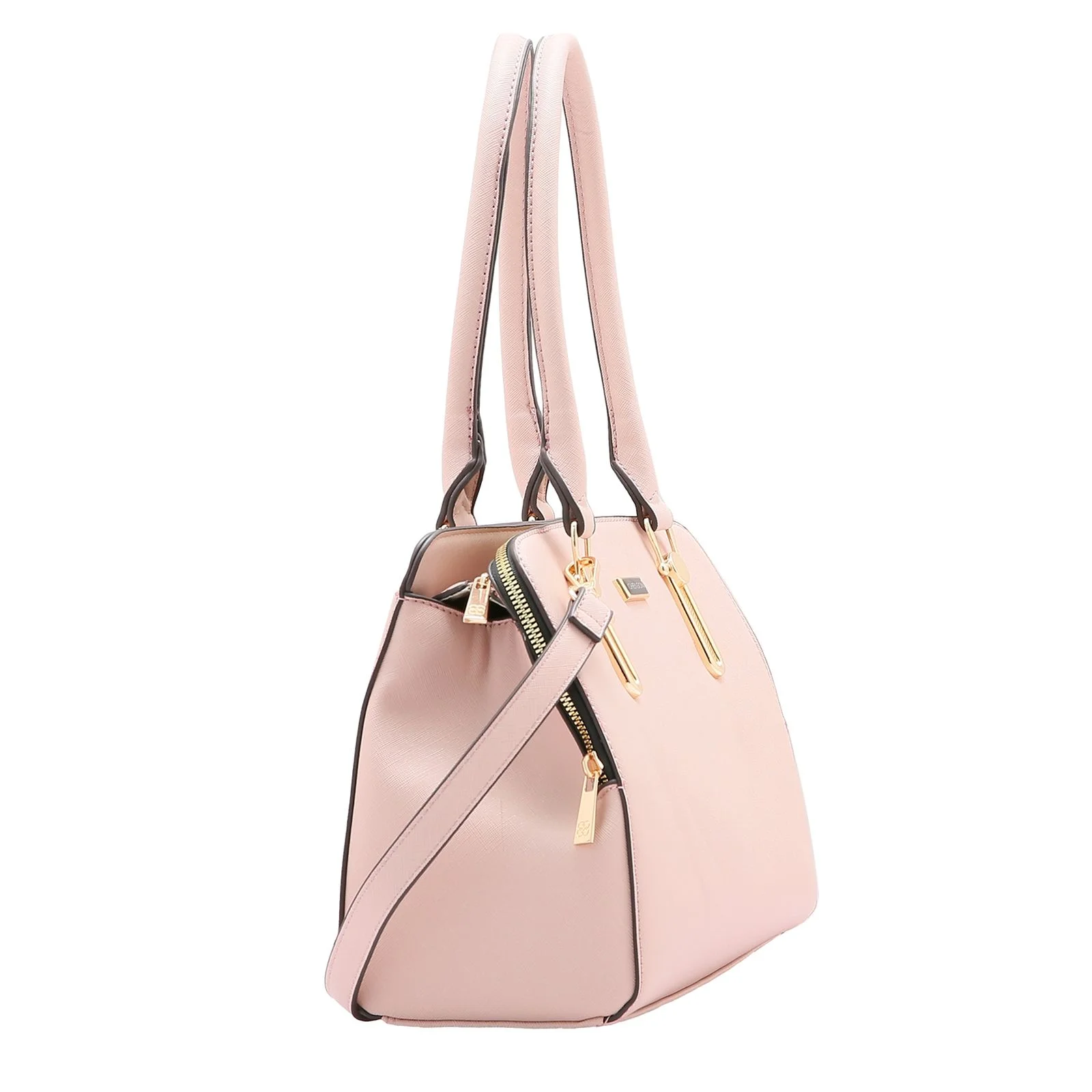 Bolsa Feminina Chenson Textura Classica 3484616 Rosa 2