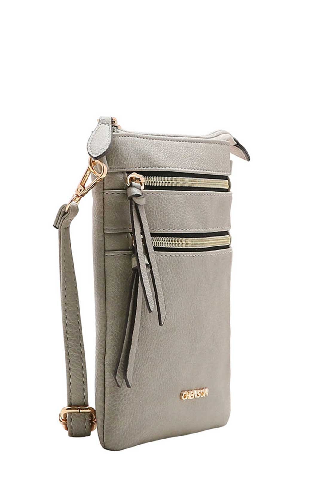 Bolsa Feminina Conforto Mão 3483585 Cinza 2