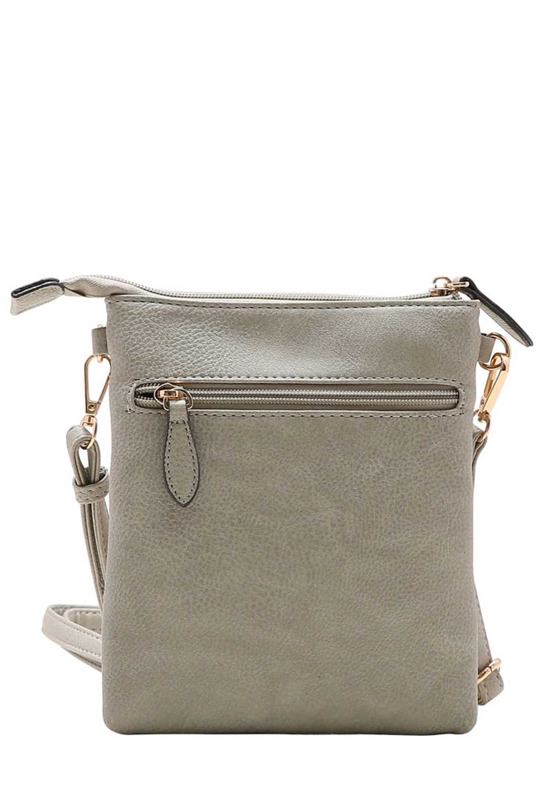Bolsa Feminina Conforto Mão 3483585 Cinza 3