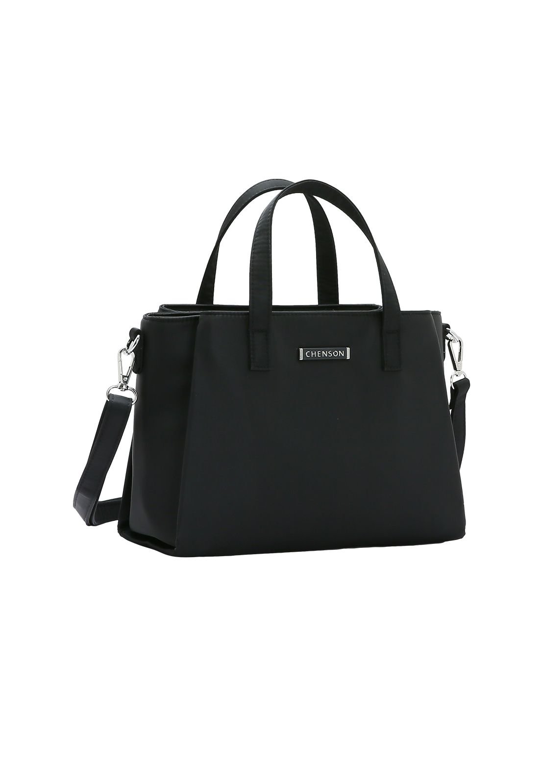 Bolsa Feminina Twill Nylon Mão 3784530 Preto 1