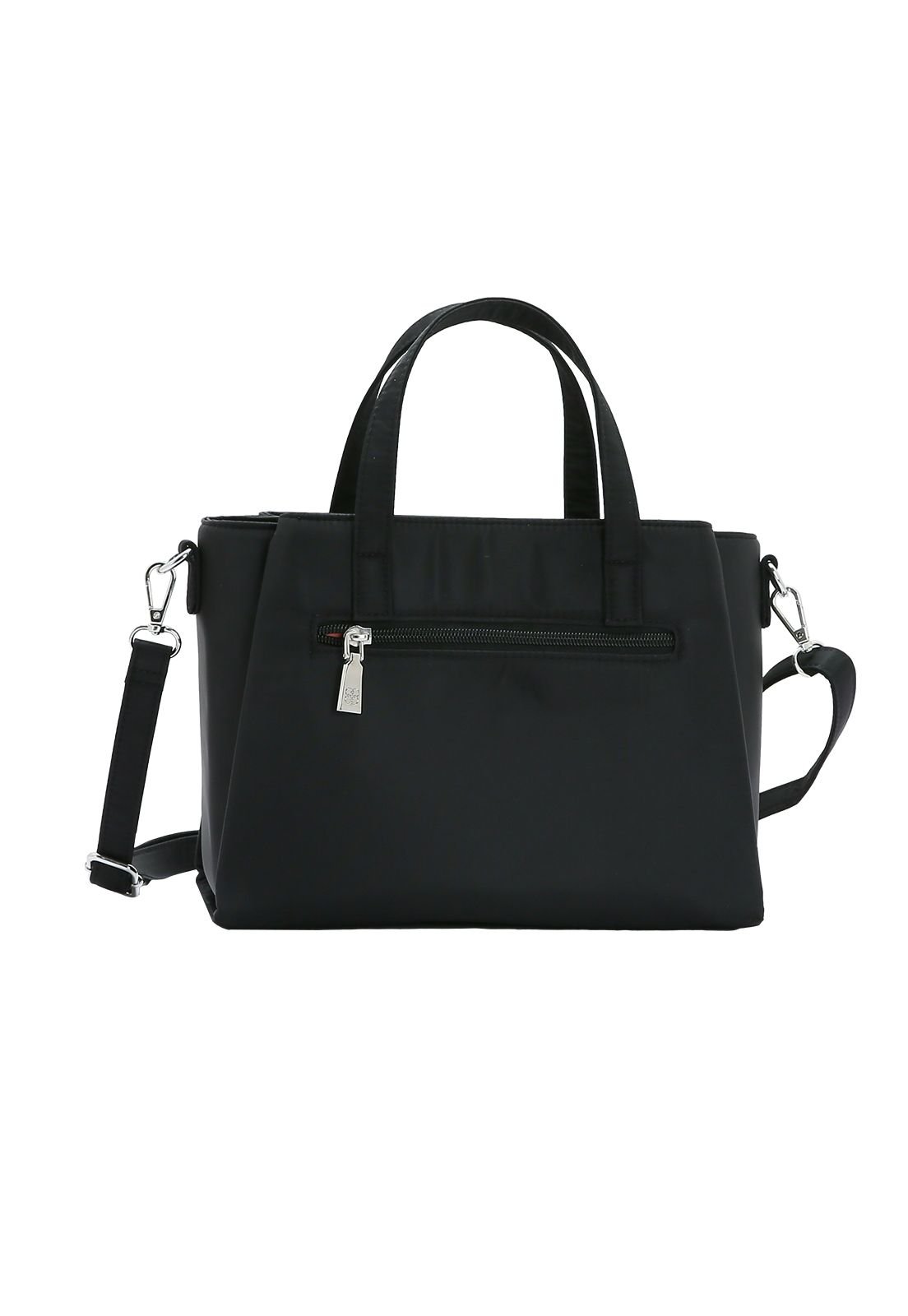 Bolsa Feminina Twill Nylon Mão 3784530 Preto 3