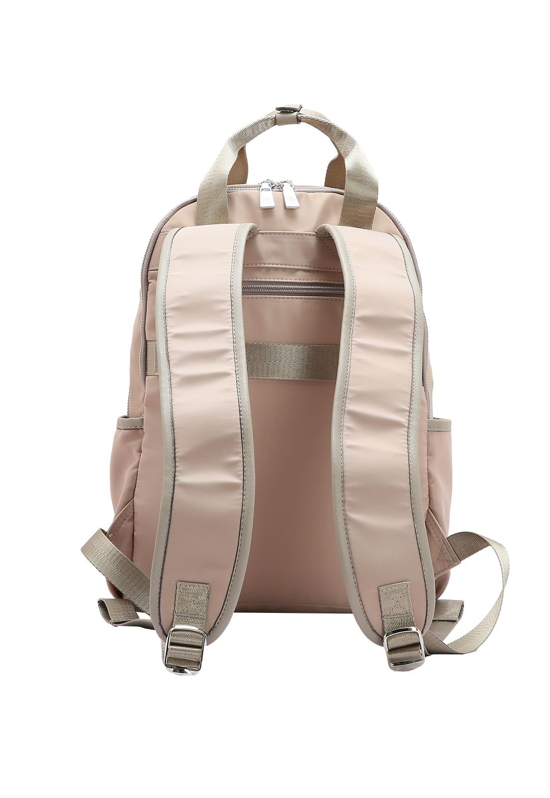 Mochila Feminina Twill Nylon Notebook 15" 8784536 Bege 3