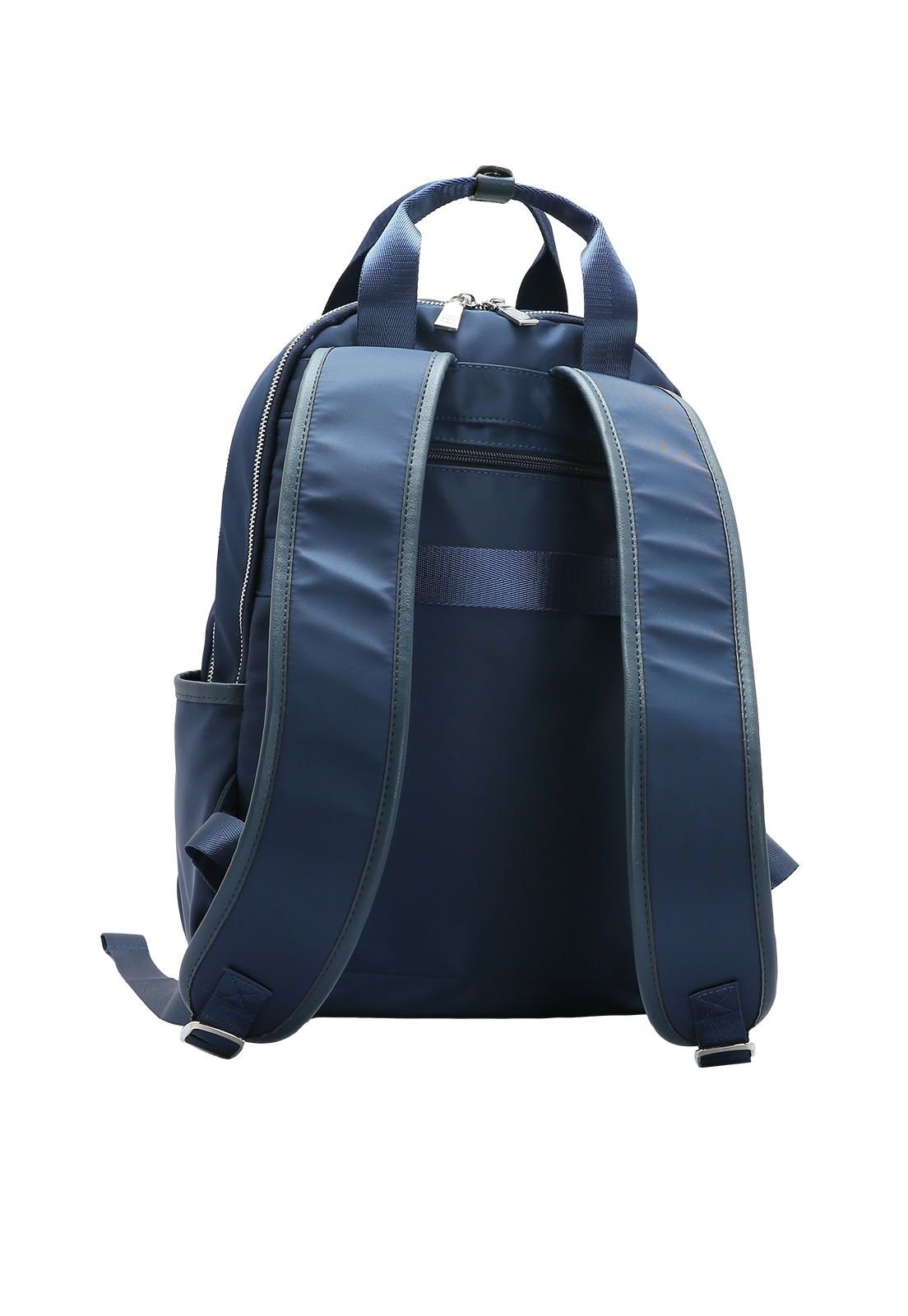Mochila Feminina Twill Nylon Notebook 15" 8784536 Azul Marinho 3