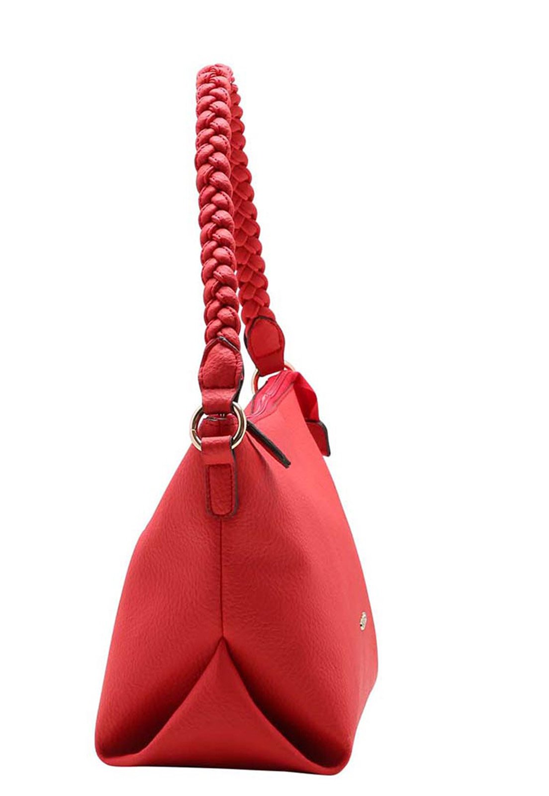 Bolsa Feminina Chenson Trançado Ombro 3483366 Vermelho 2