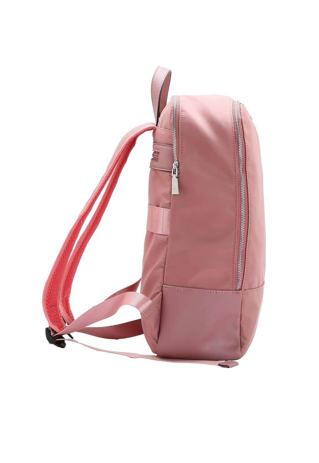 Mochila Feminina Twill Nylon Notebook 15" 8784535 Rosa 2