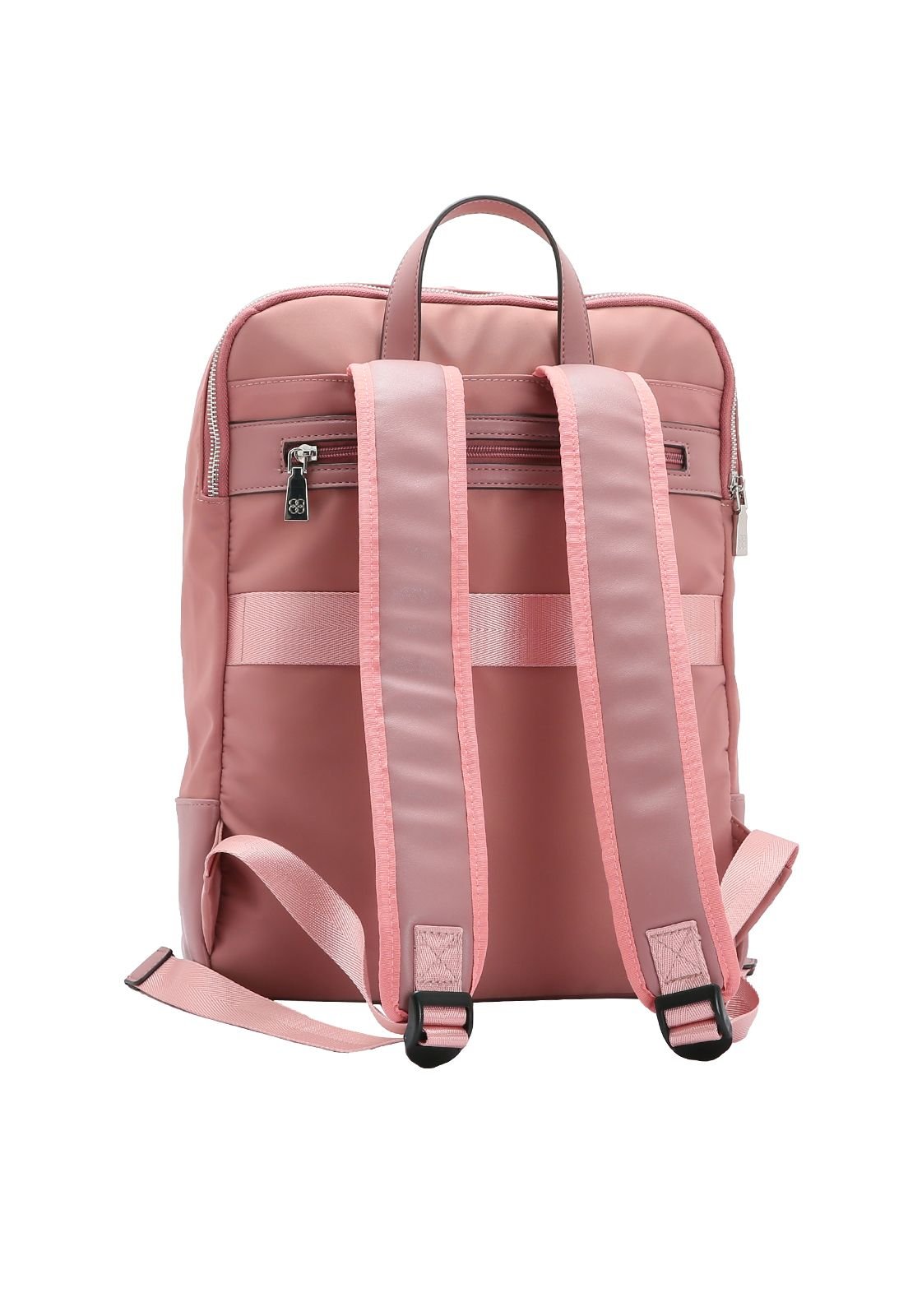 Mochila Feminina Twill Nylon Notebook 15" 8784535 Rosa 3