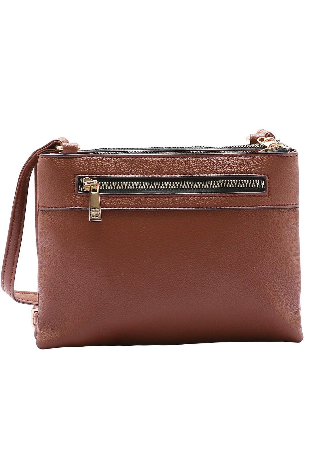Bolsa Feminina Matelassê Casual Transversal 3484058 Marrom 3