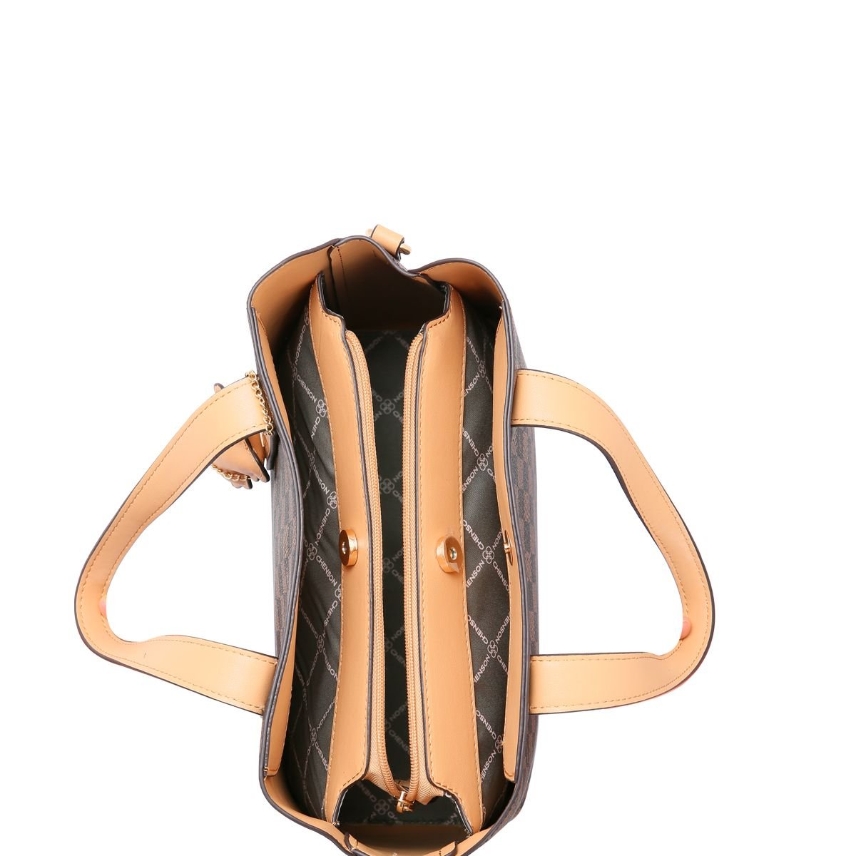 Bolsa Feminina Monograma Classico Mão 3484513 Preto 4