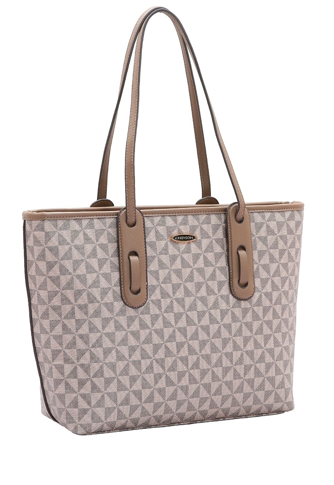 Bolsa Feminina Elemento Grafico Ombro 3484404