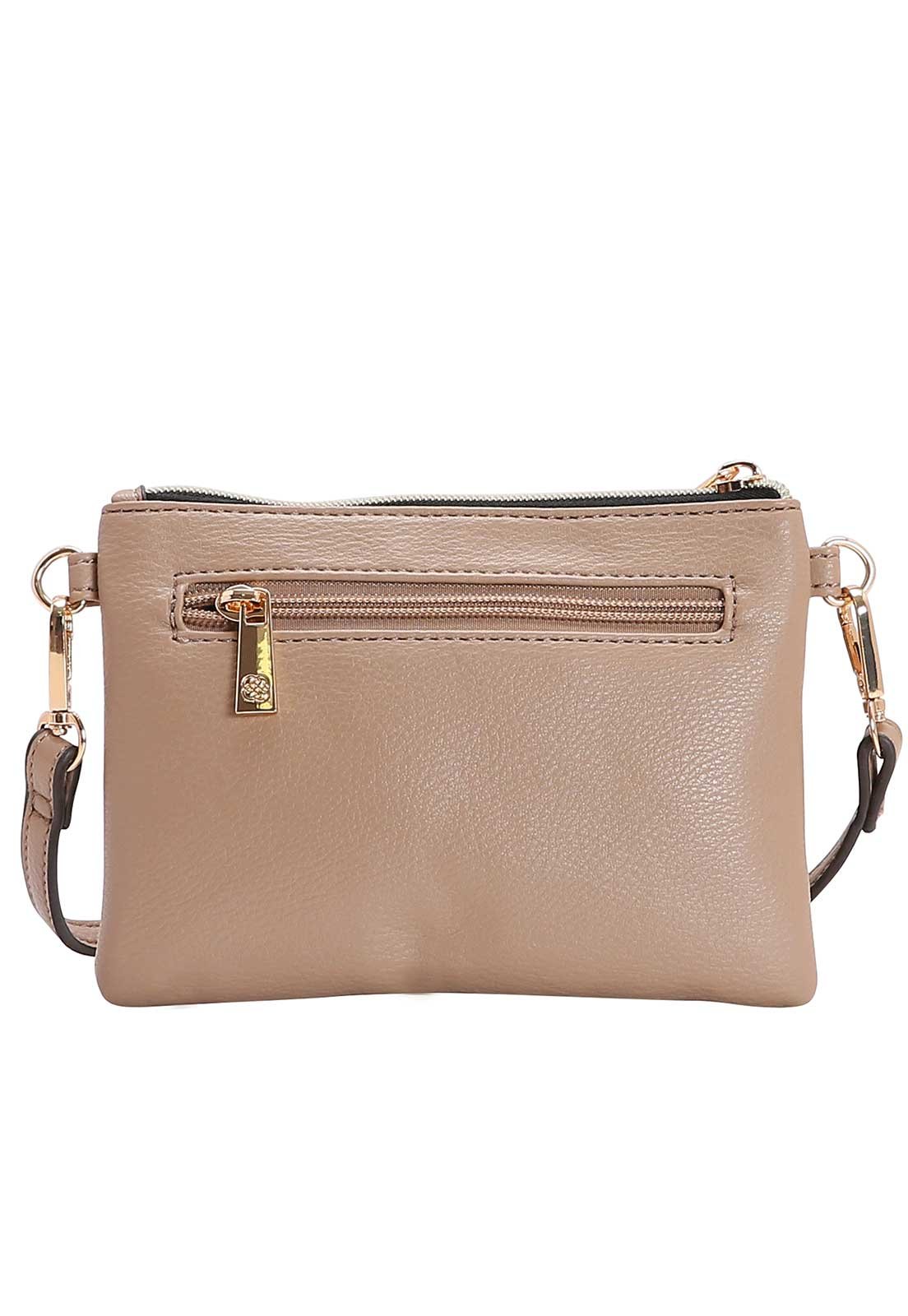 Bolsa Feminina Versáteis Mão 3483870 Bege 3