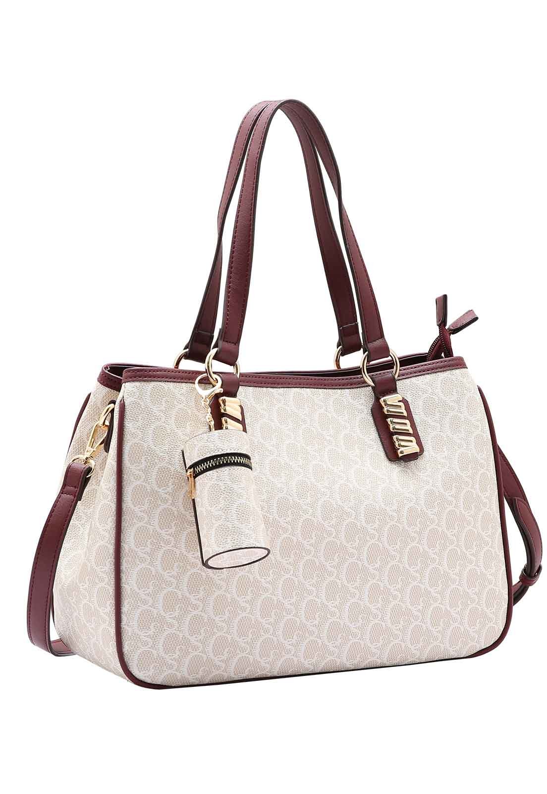 Bolsa Feminina Chenson Original Monograma Clássico Mão 3485064